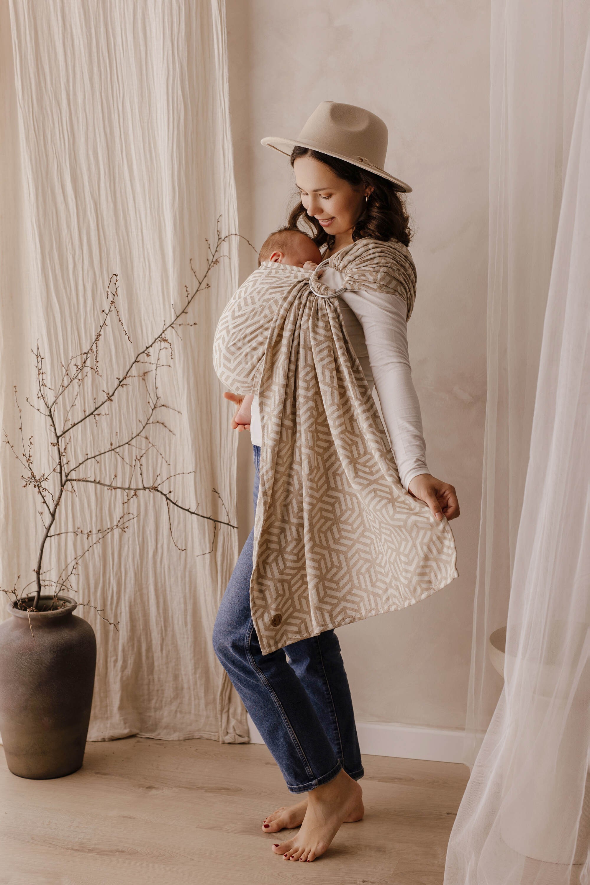 LennyLamb Ring Sling TETRIS - PRESTO