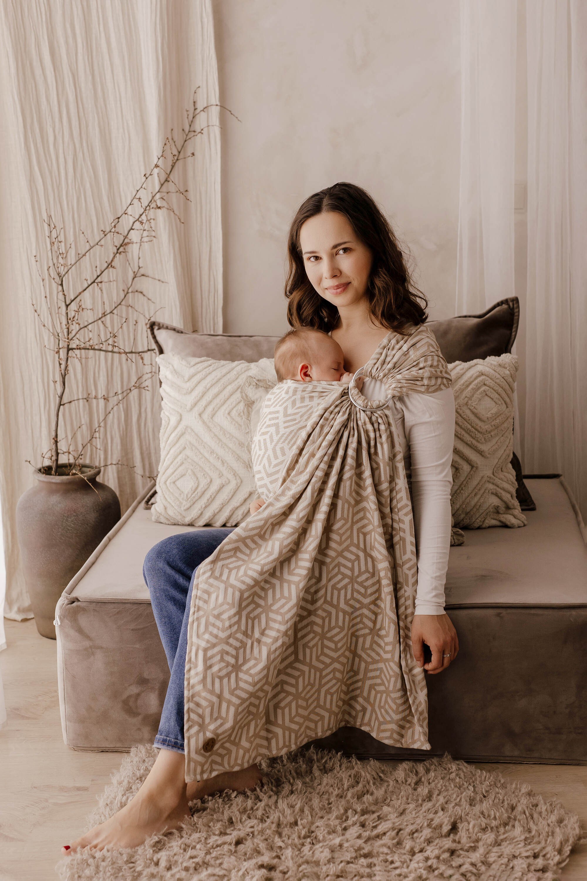 LennyLamb Ring Sling TETRIS - PRESTO