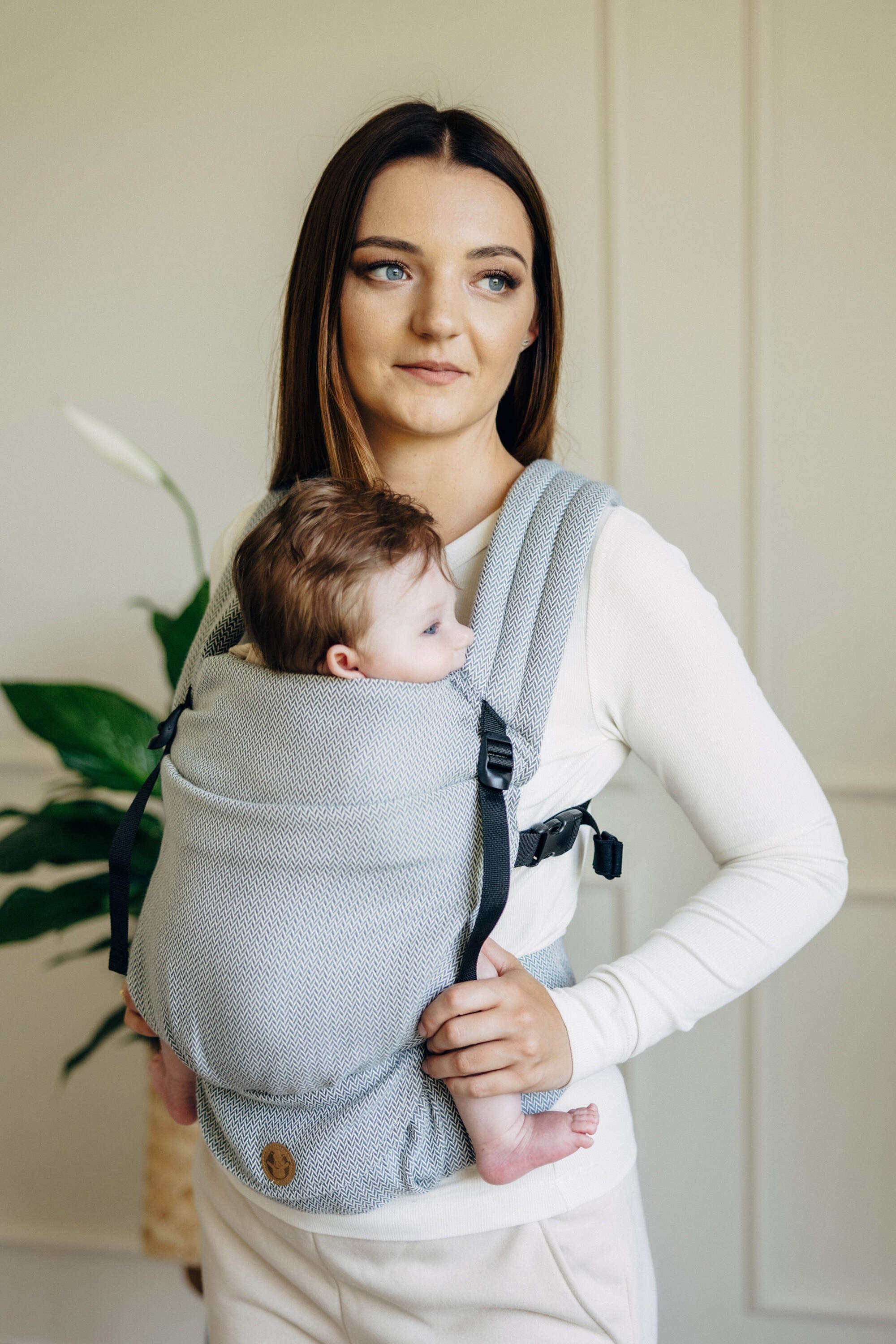LennyLight kandekott, LITTLE HERRINGBONE GREY