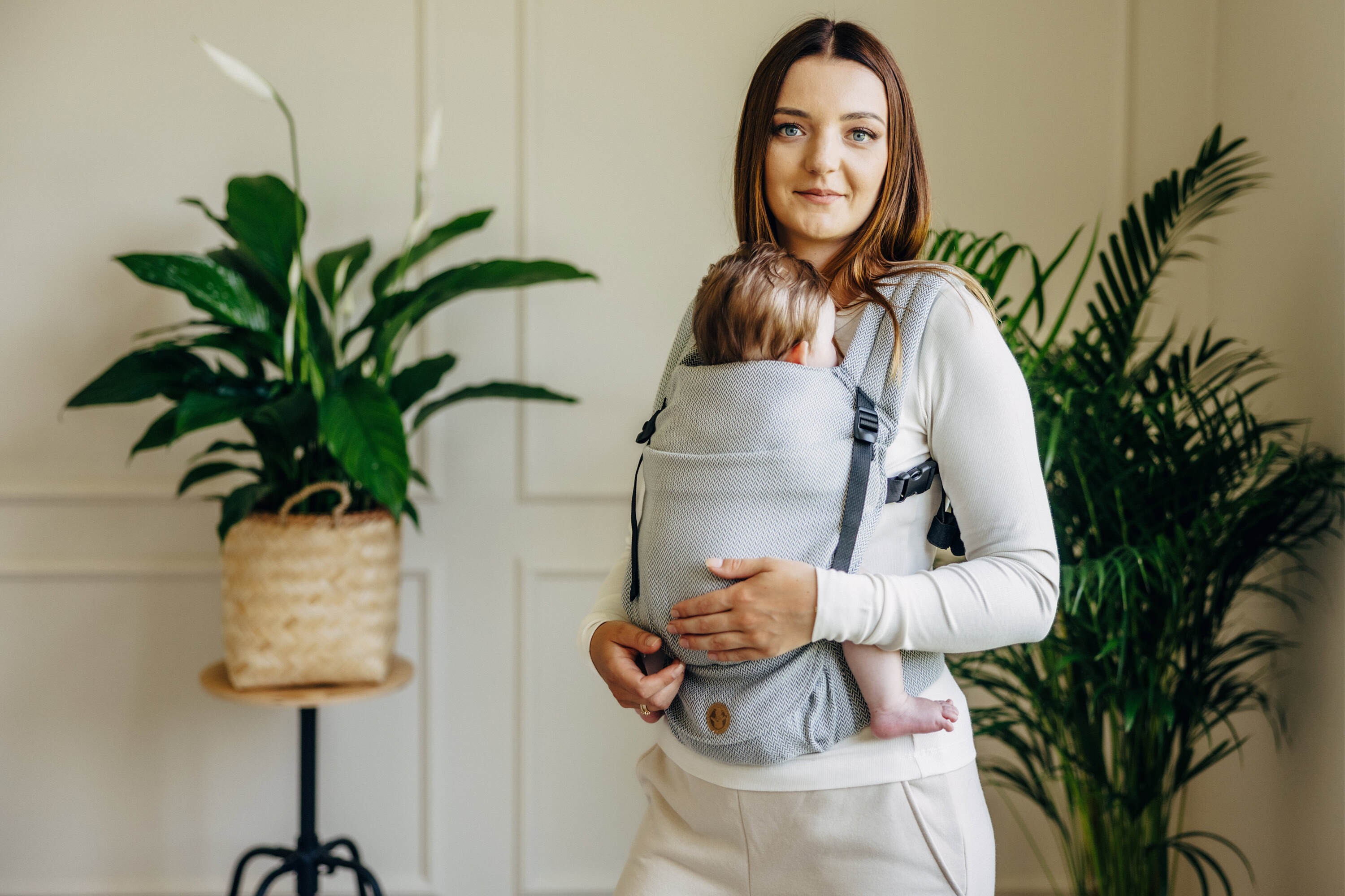 LennyLight kandekott, LITTLE HERRINGBONE GREY