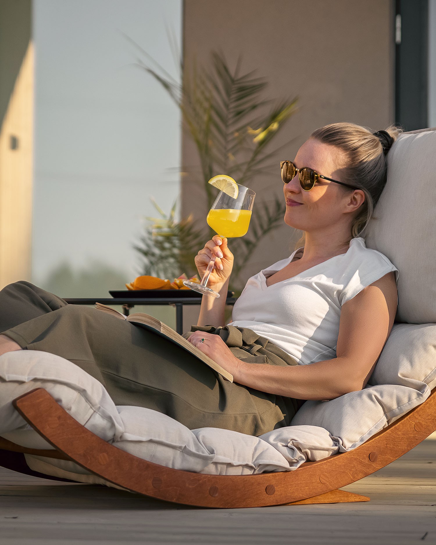 FitWood LAAKSO rocking lounger outdoor