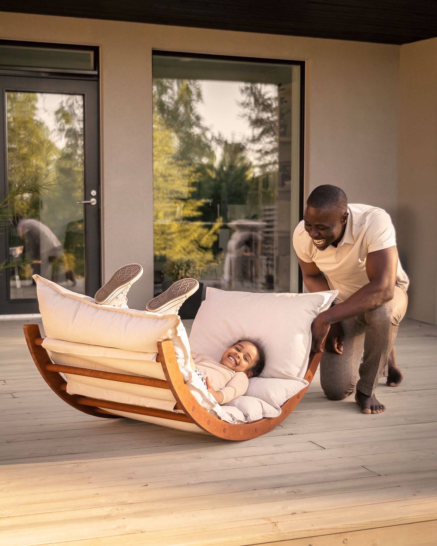 FitWood LAAKSO rocking lounger outdoor