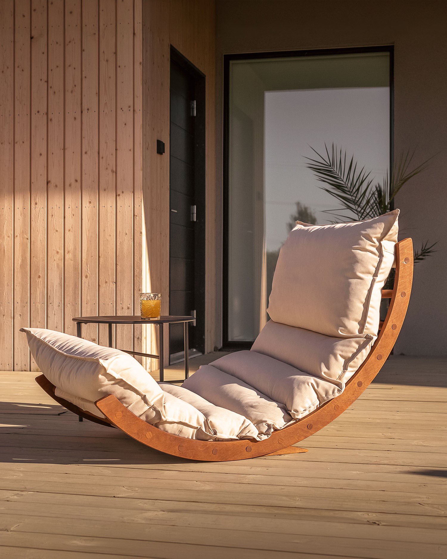 FitWood LAAKSO rocking lounger outdoor