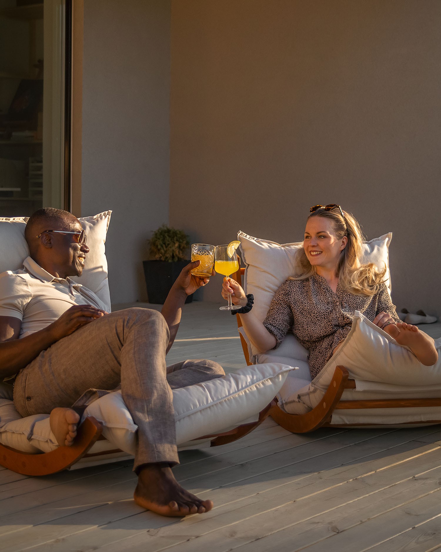 FitWood LAAKSO rocking lounger outdoor