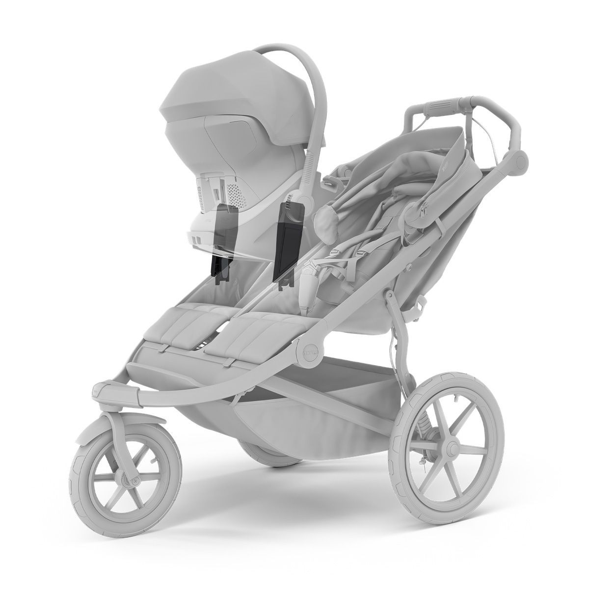 Thule Urban Glide 3 Double turvahälli adapterid