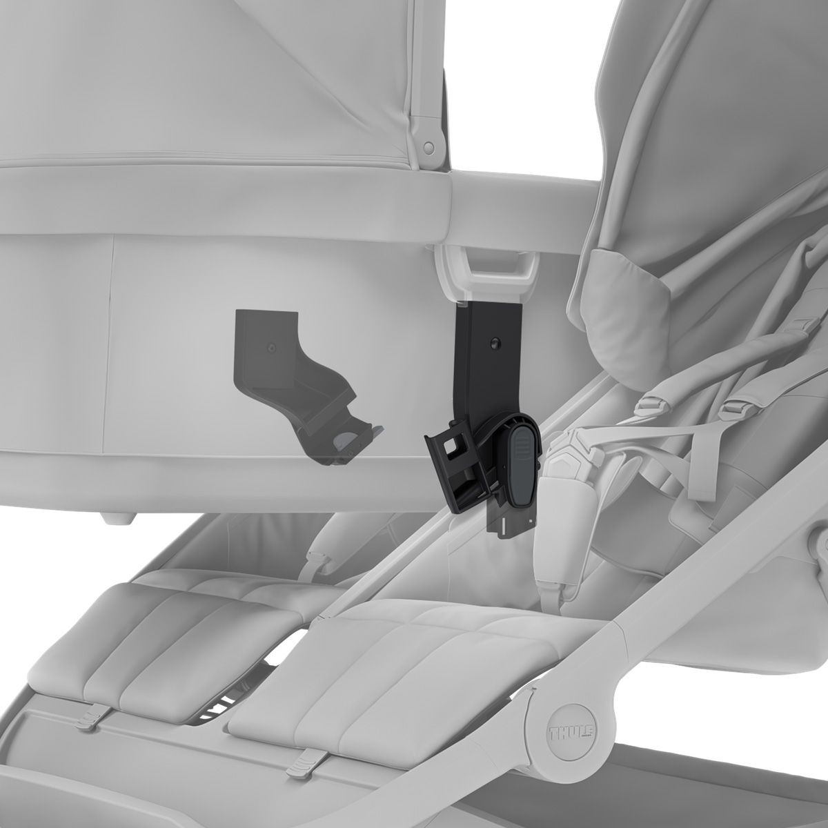 Thule Urban Glide 3 Double vankrikorvi adapter
