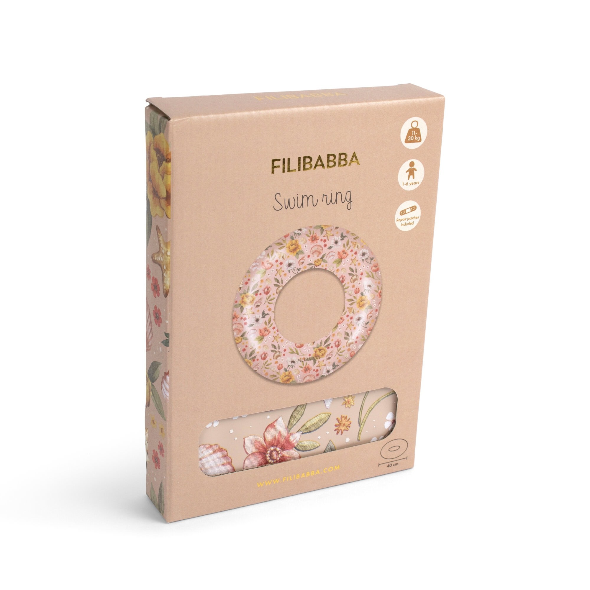 Swim Ring Alfie - Ocean Blossom