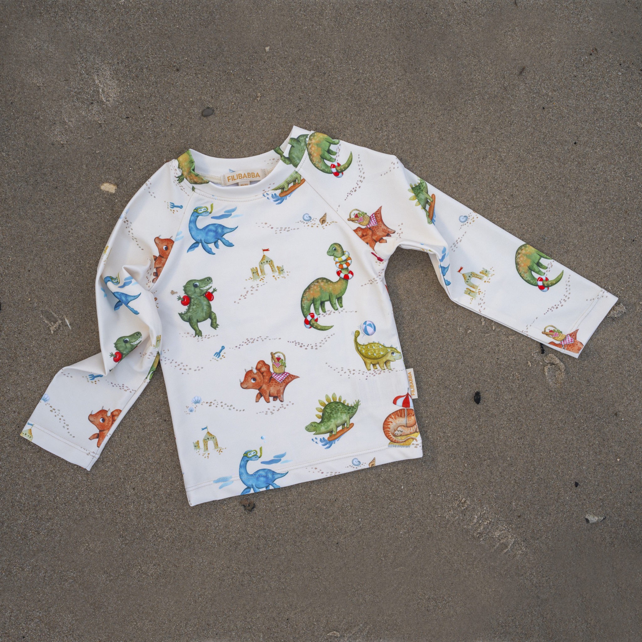Nor - UV shirt LS 1-2 years - Dino Beach