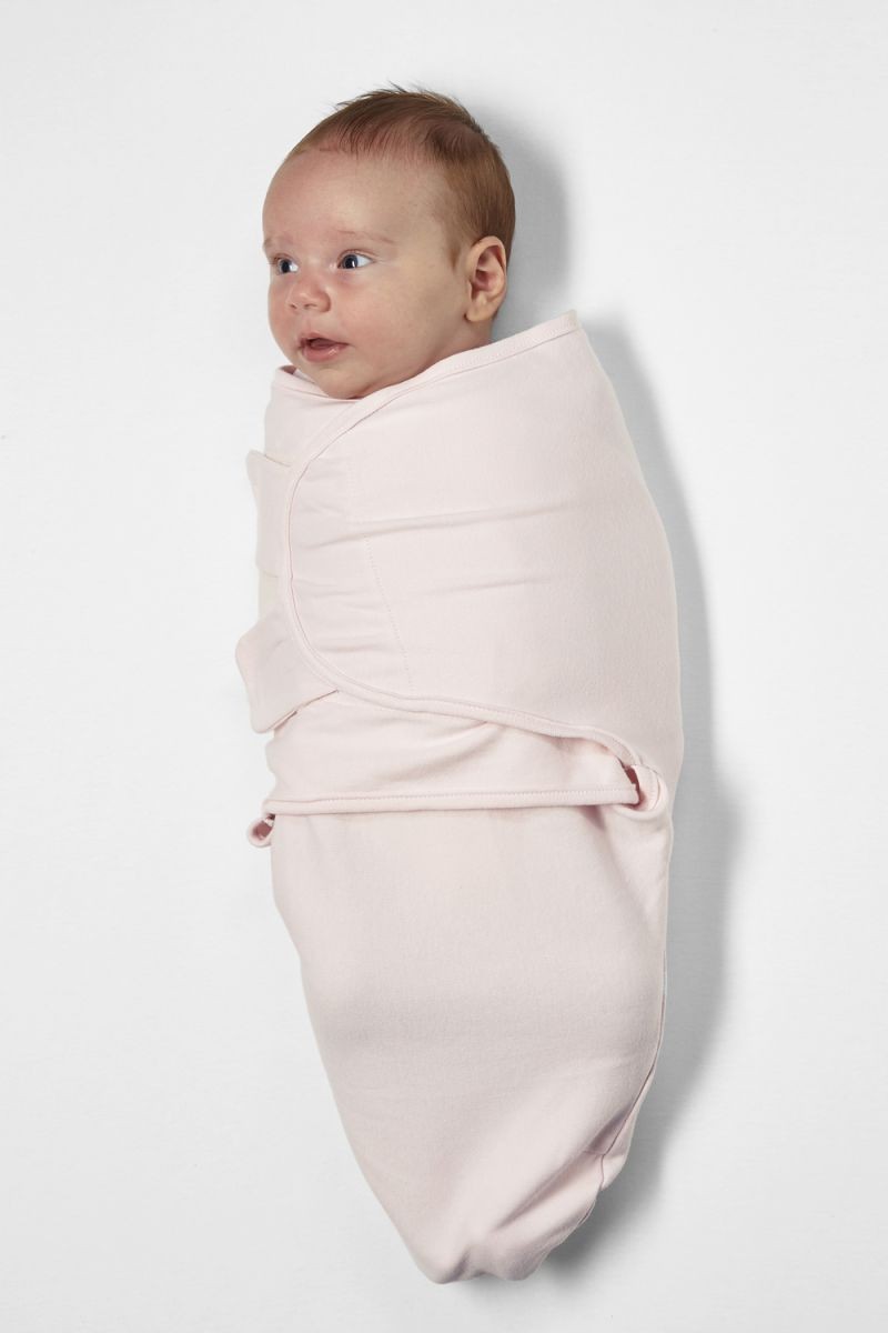 SWADDLE LIGHT PINK - 0-3 MONTHS