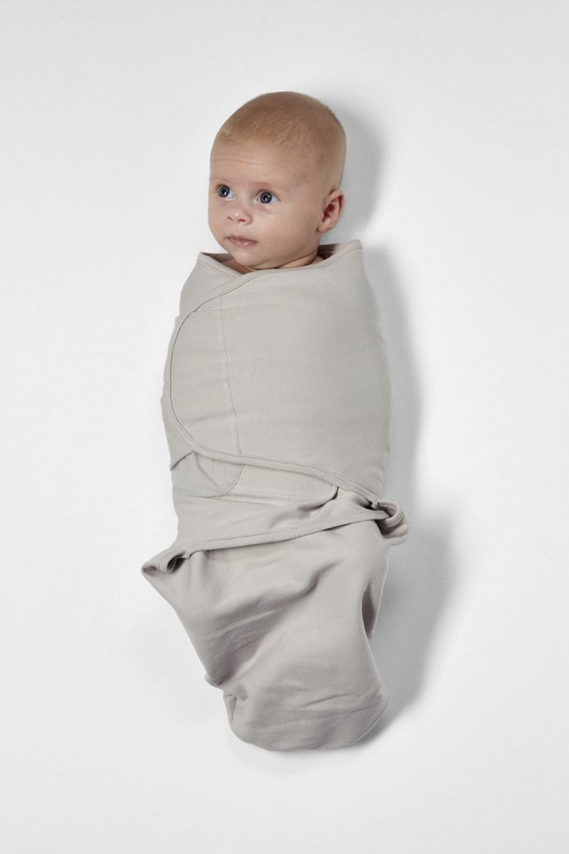 SWADDLE GREY - 0-3 MONTHS