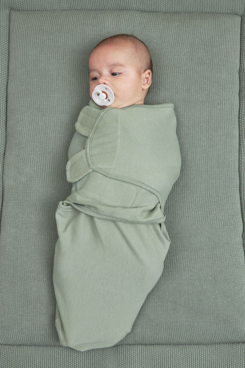 SWADDLE FOREST GREEN - 0-3 MONTHS