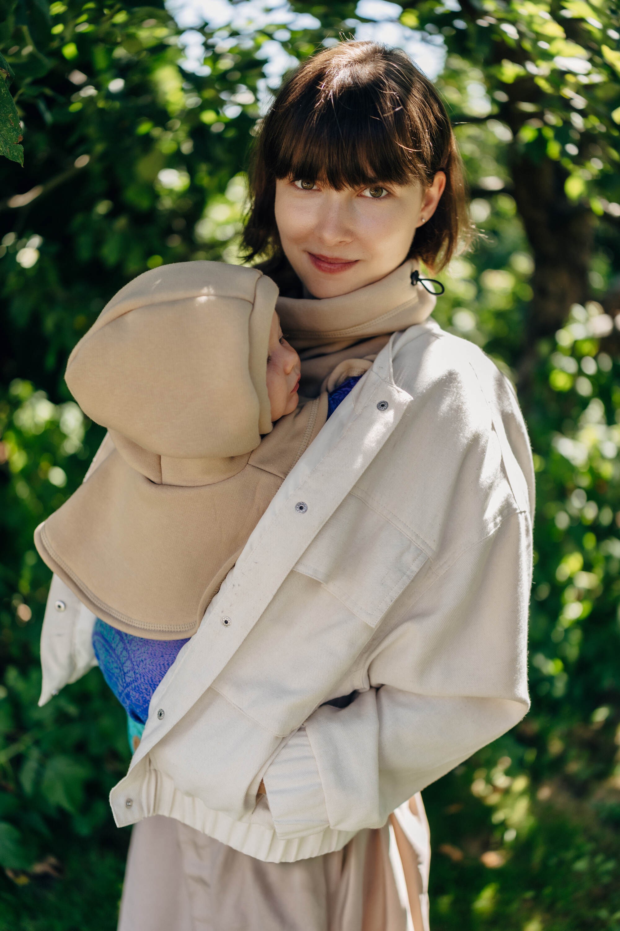 Turtleneck for two, Beige