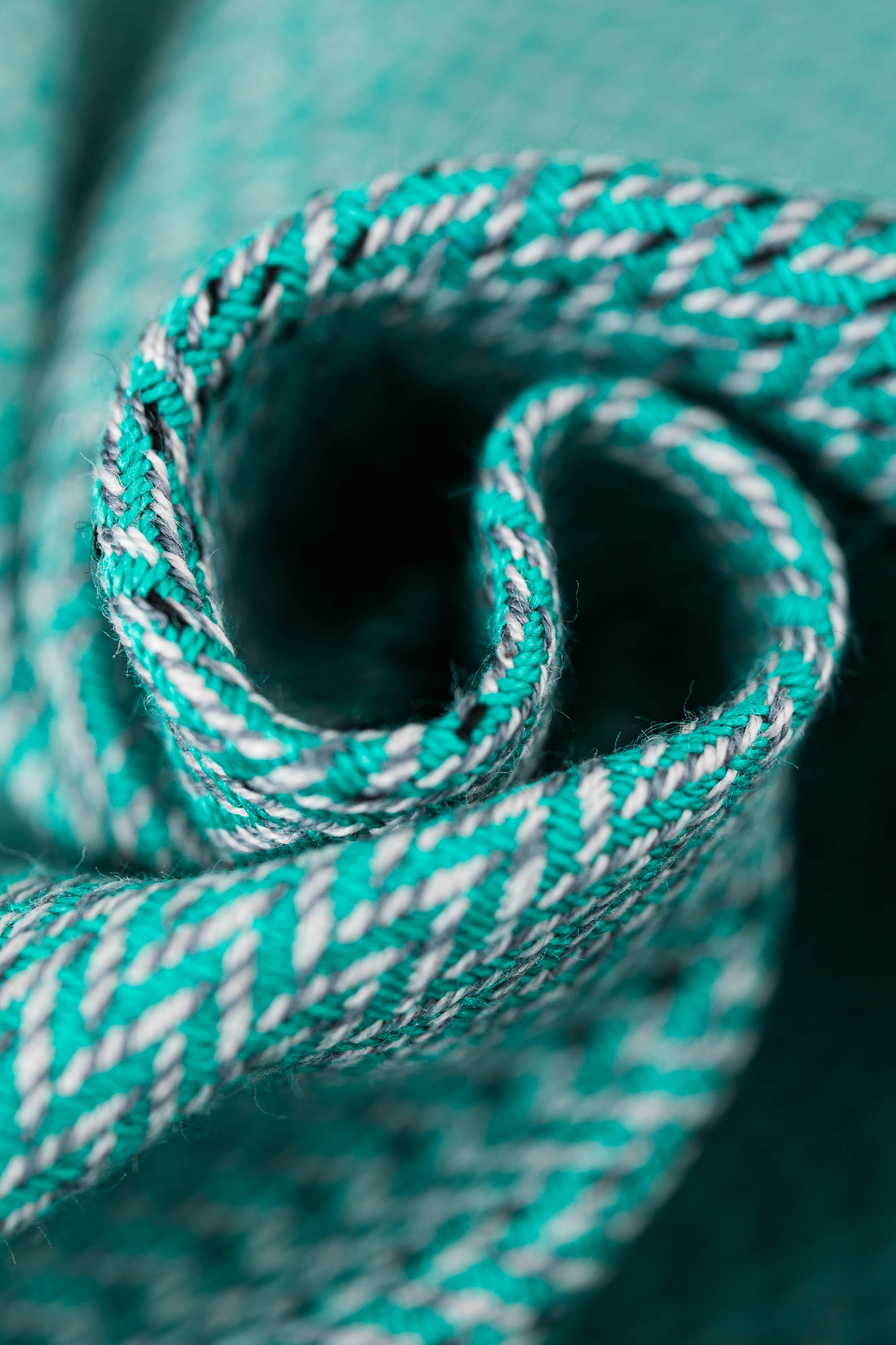 LennyPreschool kandekott, LITTLE HERRINGBONE OMBRE GREEN