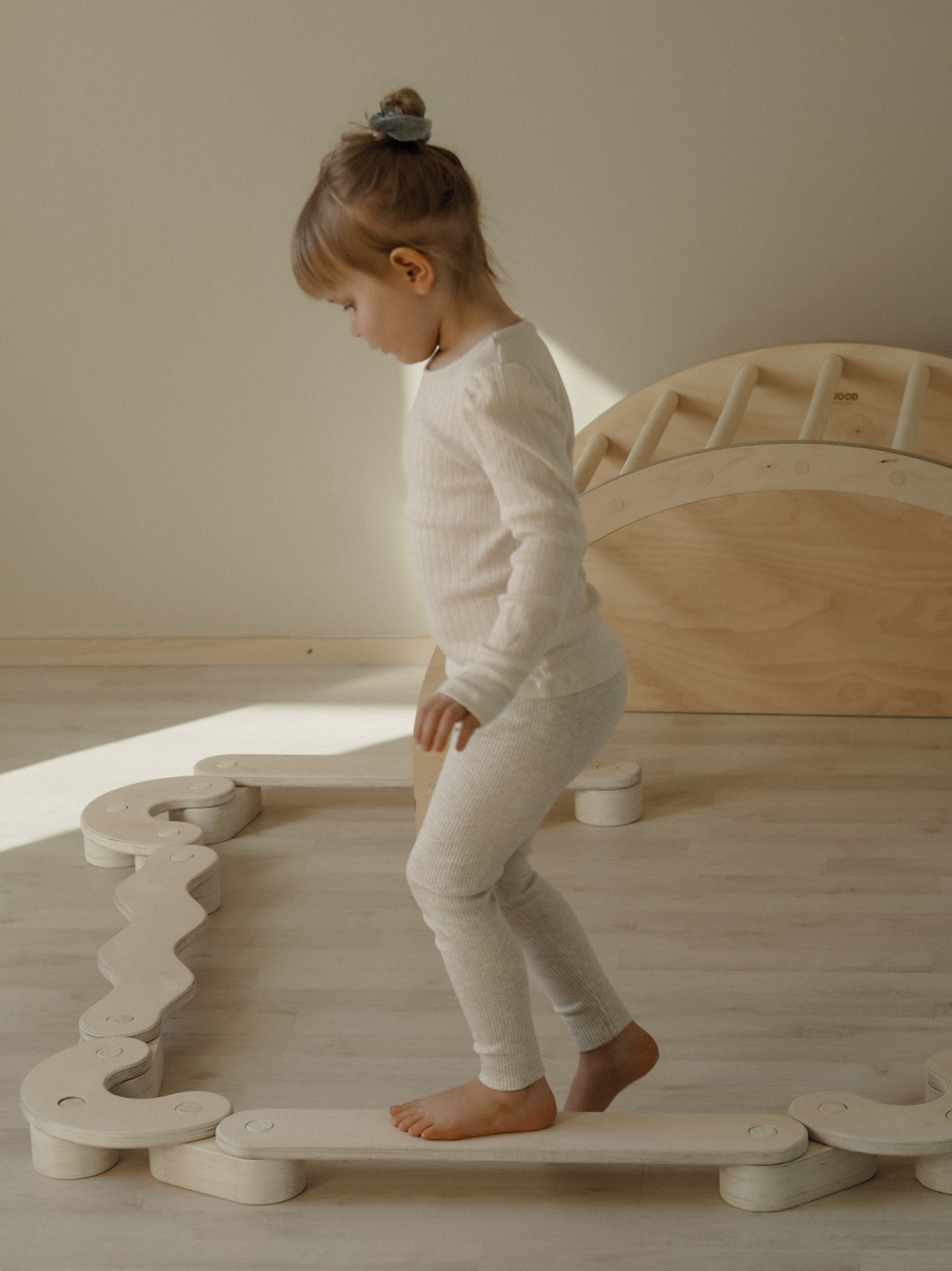 FitWood balance beam POLKU S