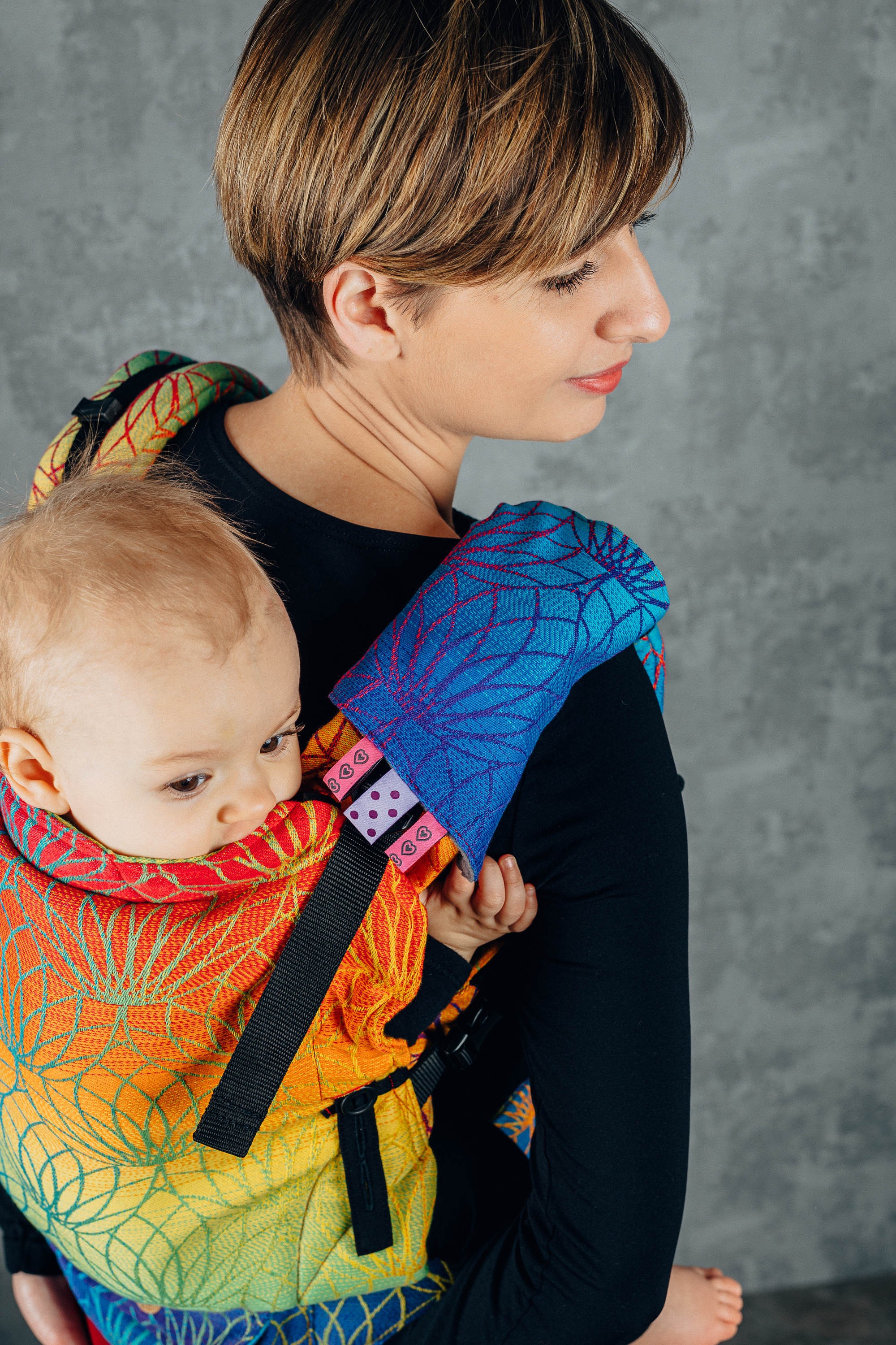 Lennylamb kandekoti õlarihmade kaitsmed RAINBOW LOTUS