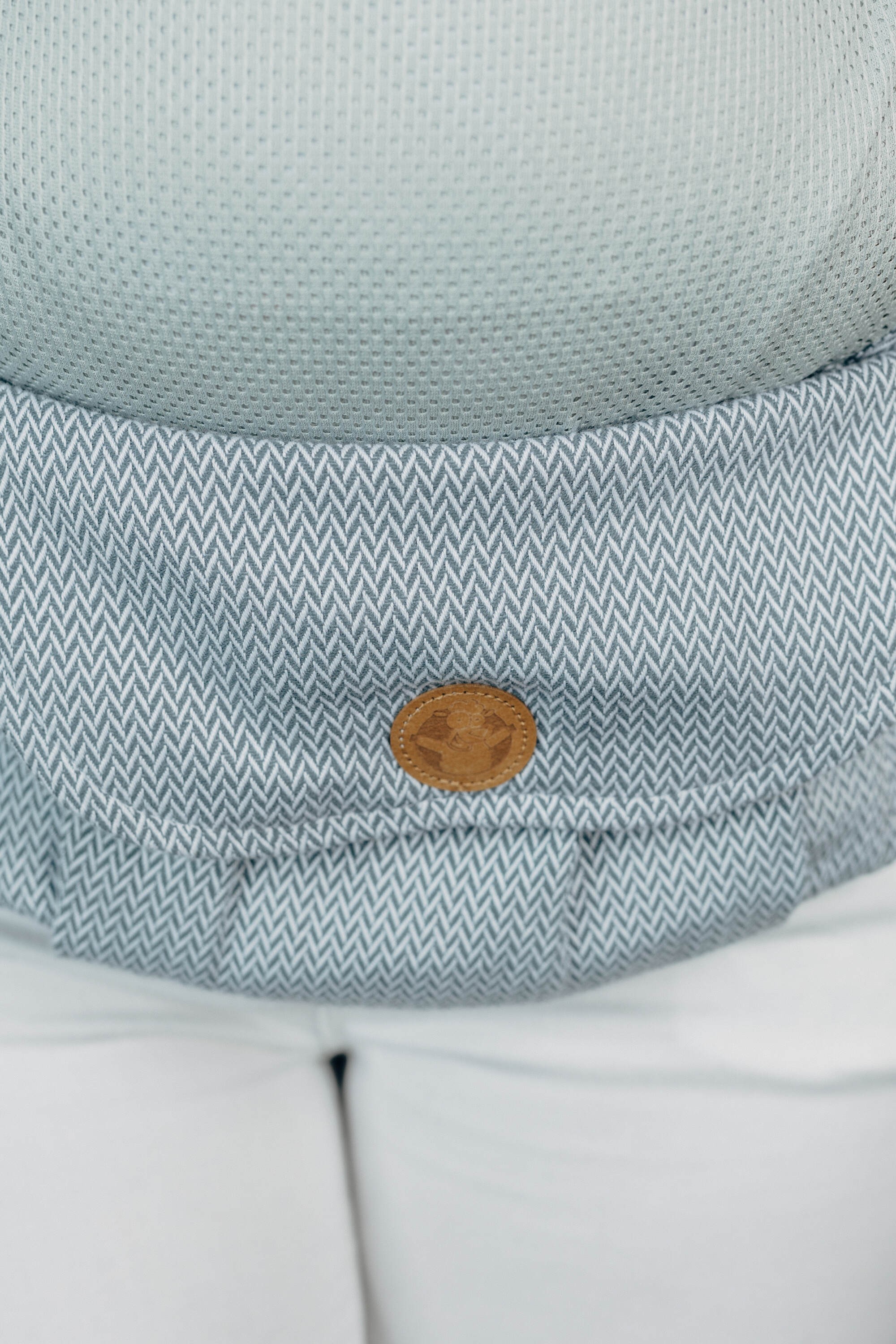 LennyUpGrade suvine kandekott, Little Herringbone Grey