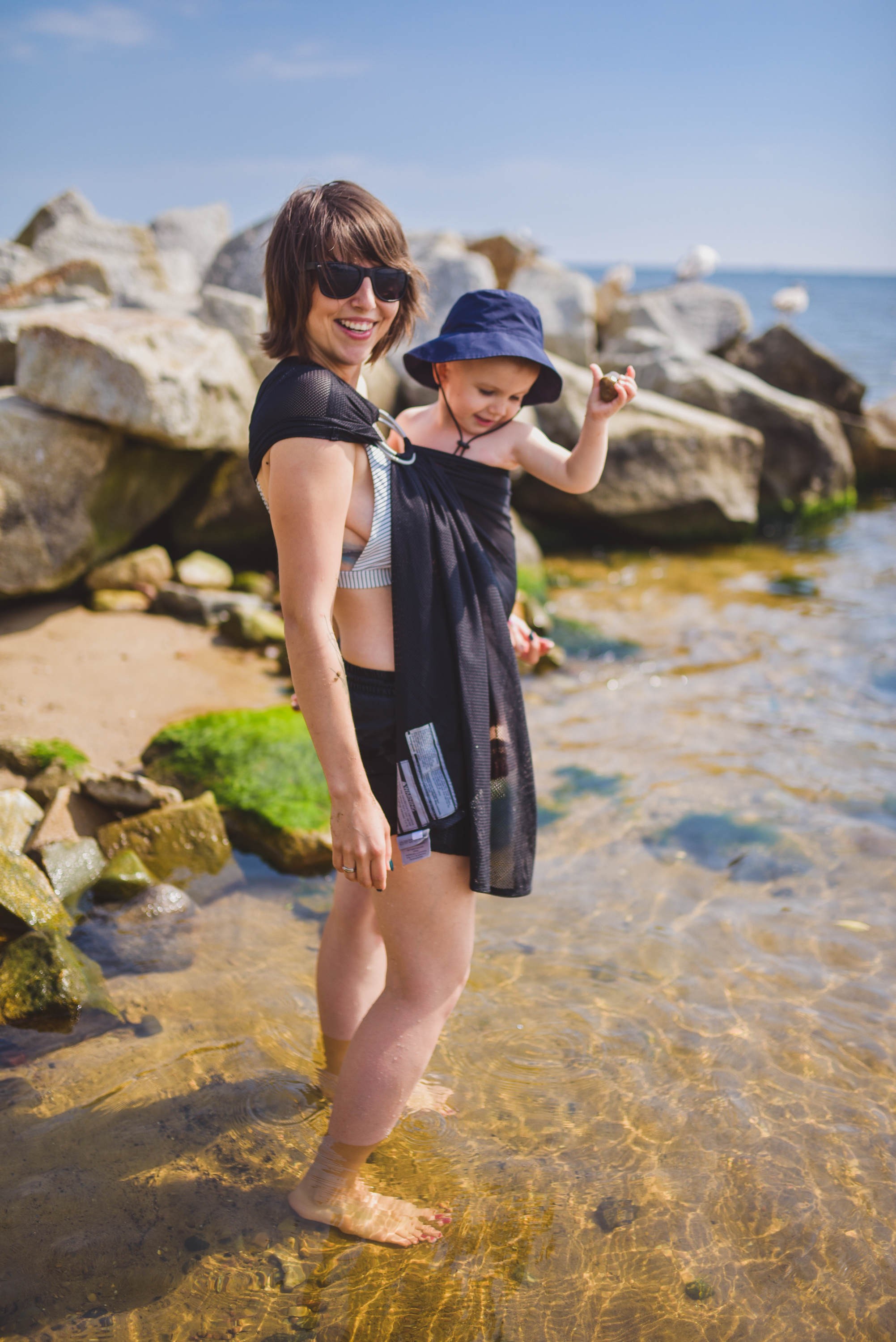 LennyLamb Water Ring Sling Black