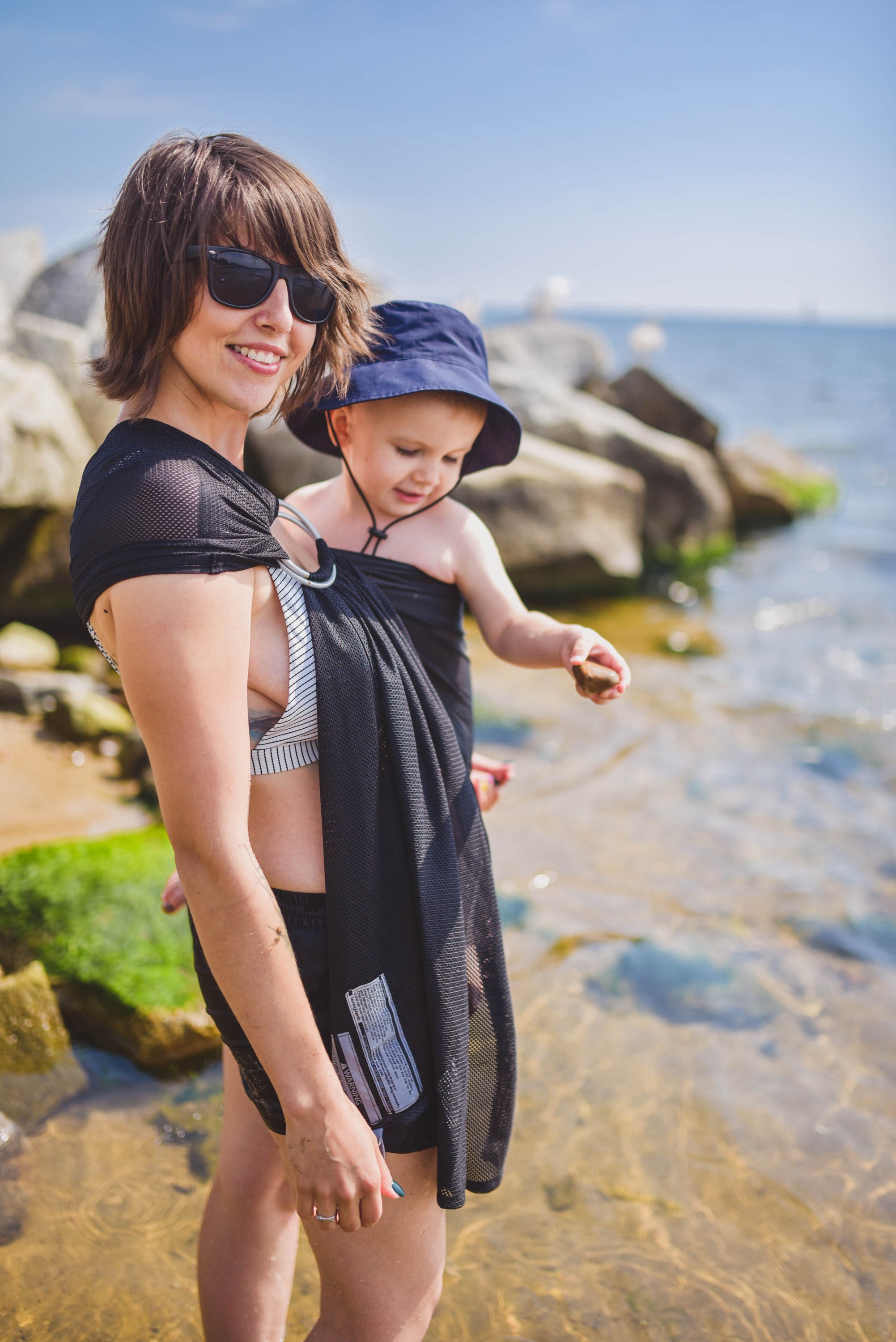 LennyLamb Water Ring Sling Black