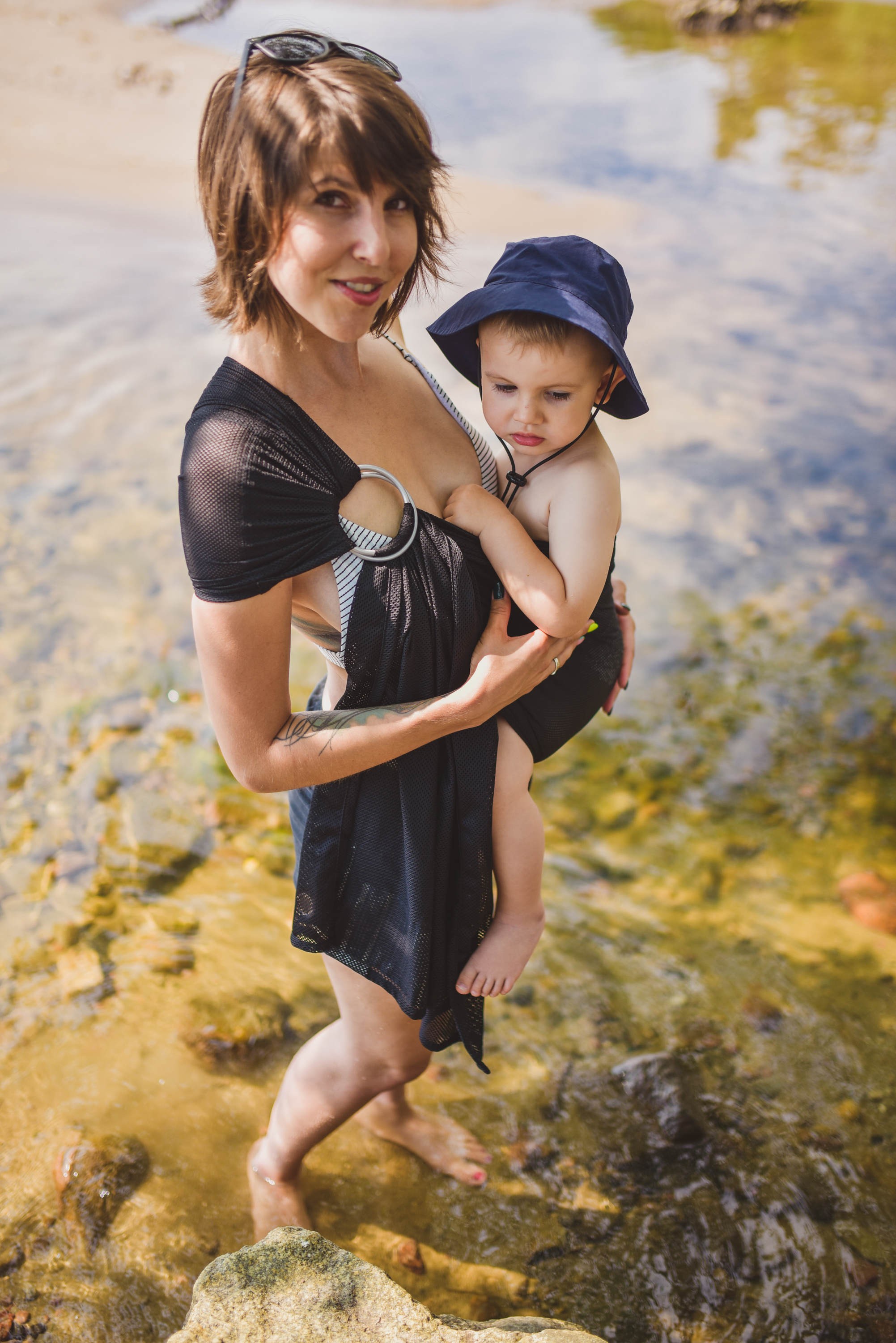 LennyLamb Water Ring Sling Black