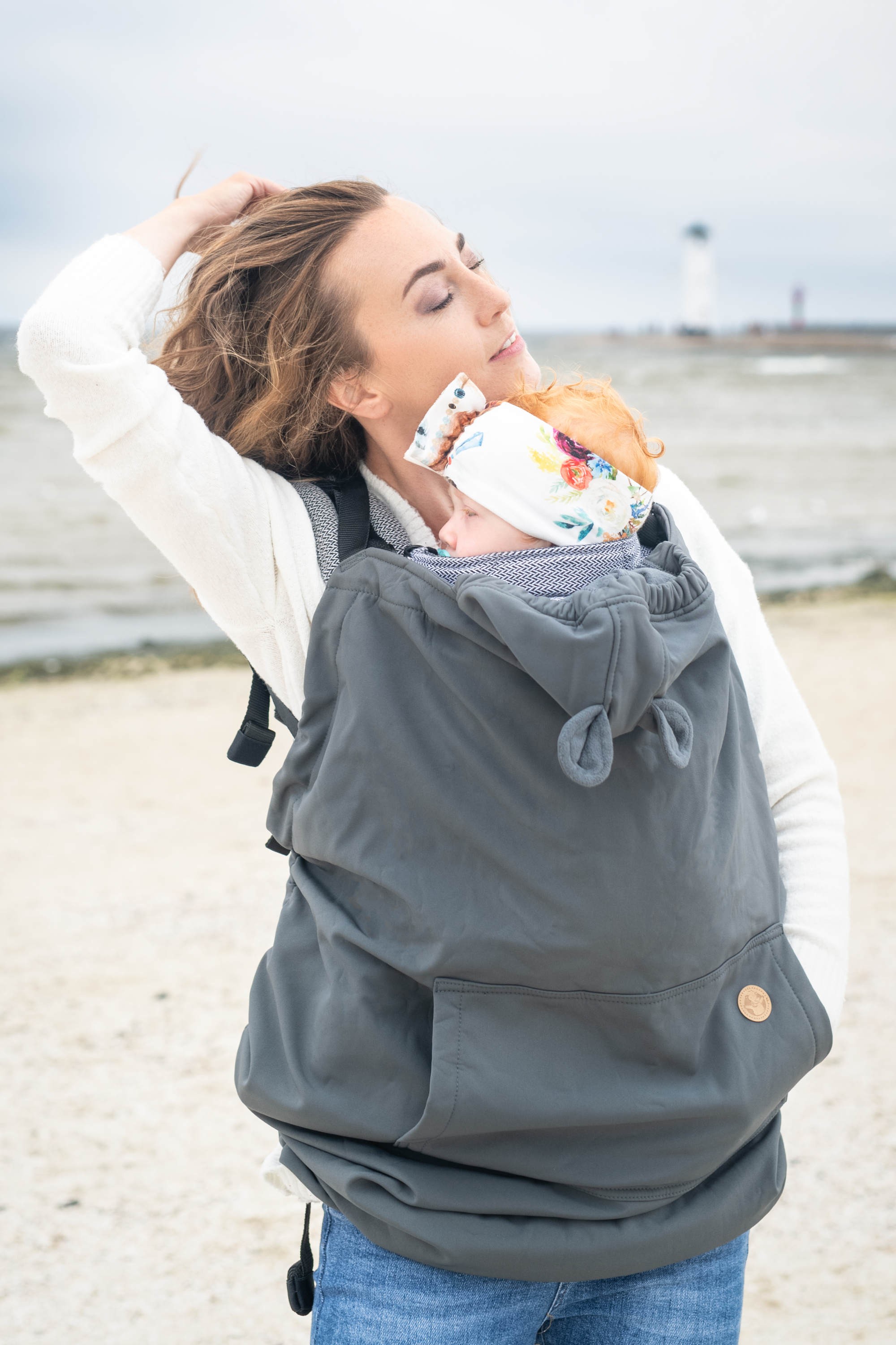 LennyLamb Cover for baby carrier/wrap - Softshell