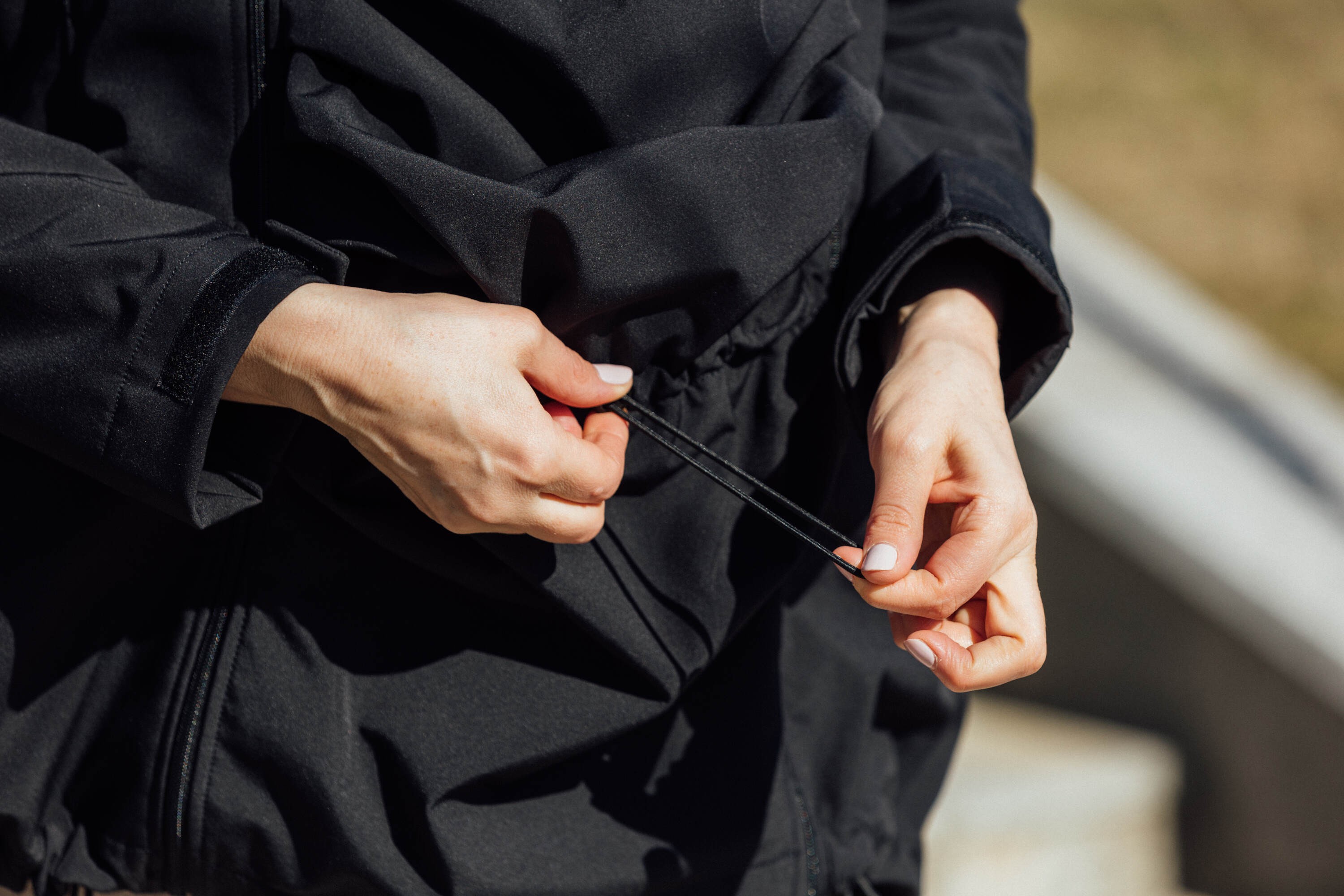 LennyLamb Softshell Babywearing Coat - Black