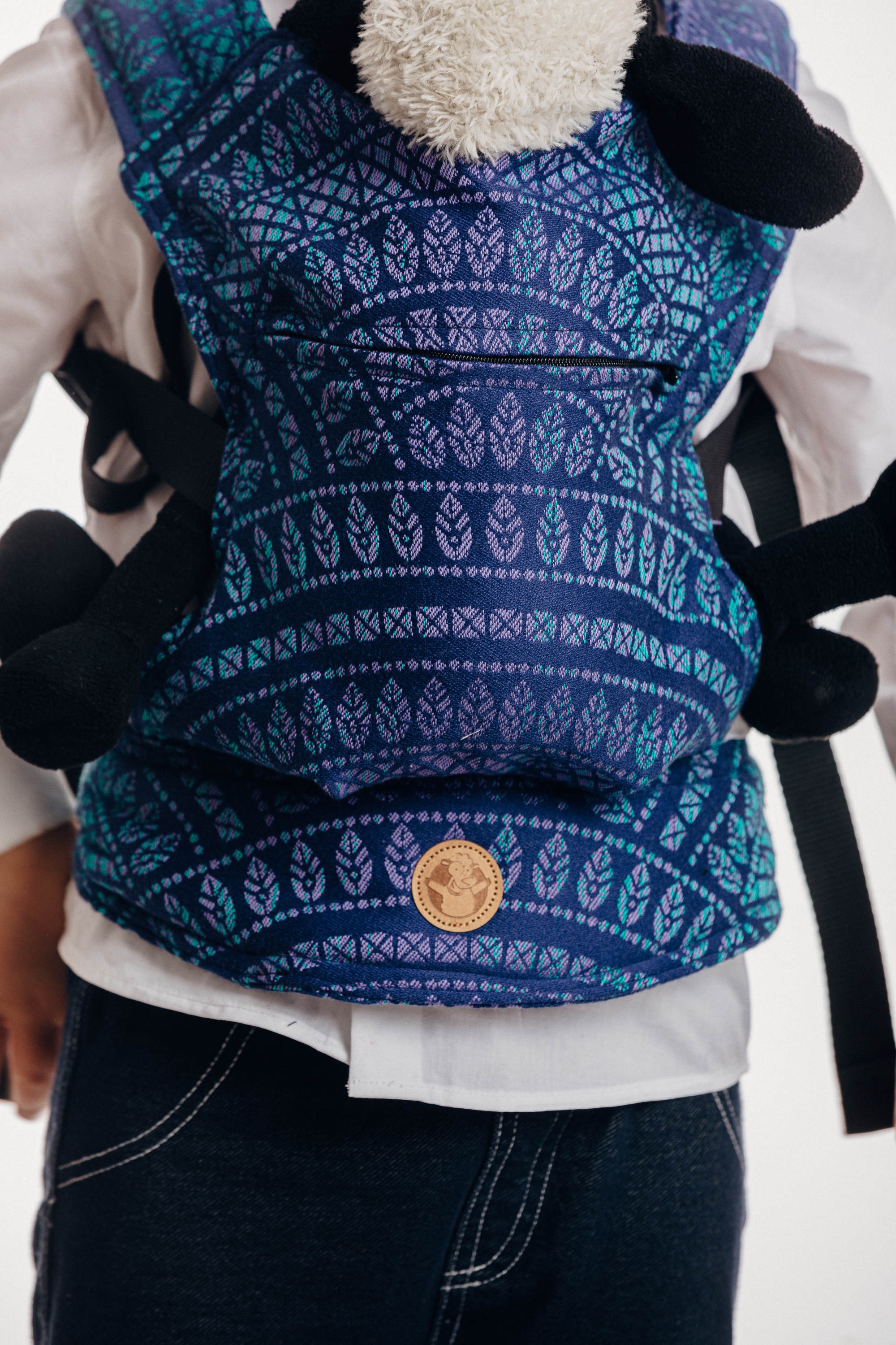 LennyLamb Doll Carrier, Peacock’s Tail - Provance