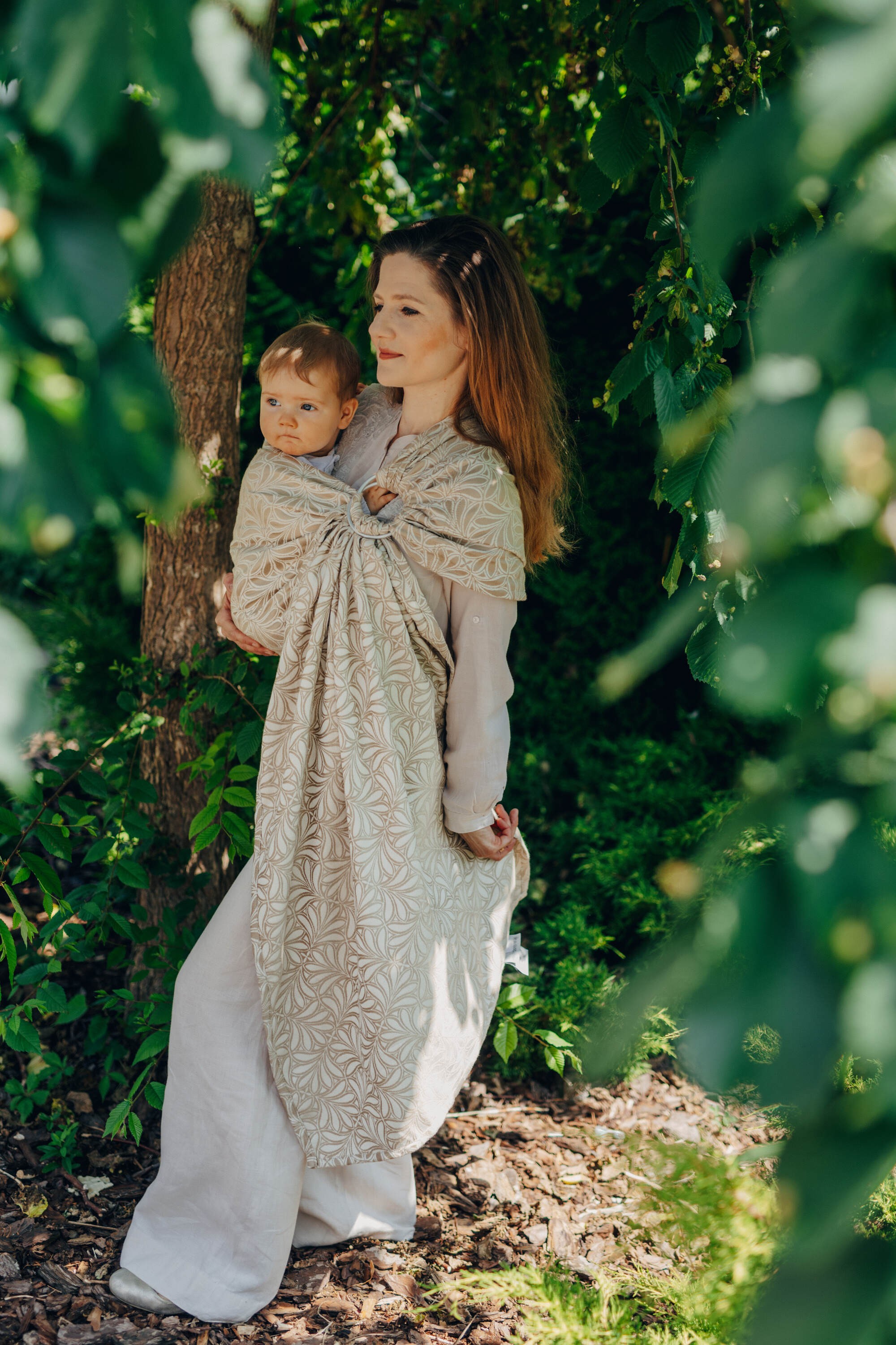 LennyLamb Ring Sling Infinity - Golden Hour