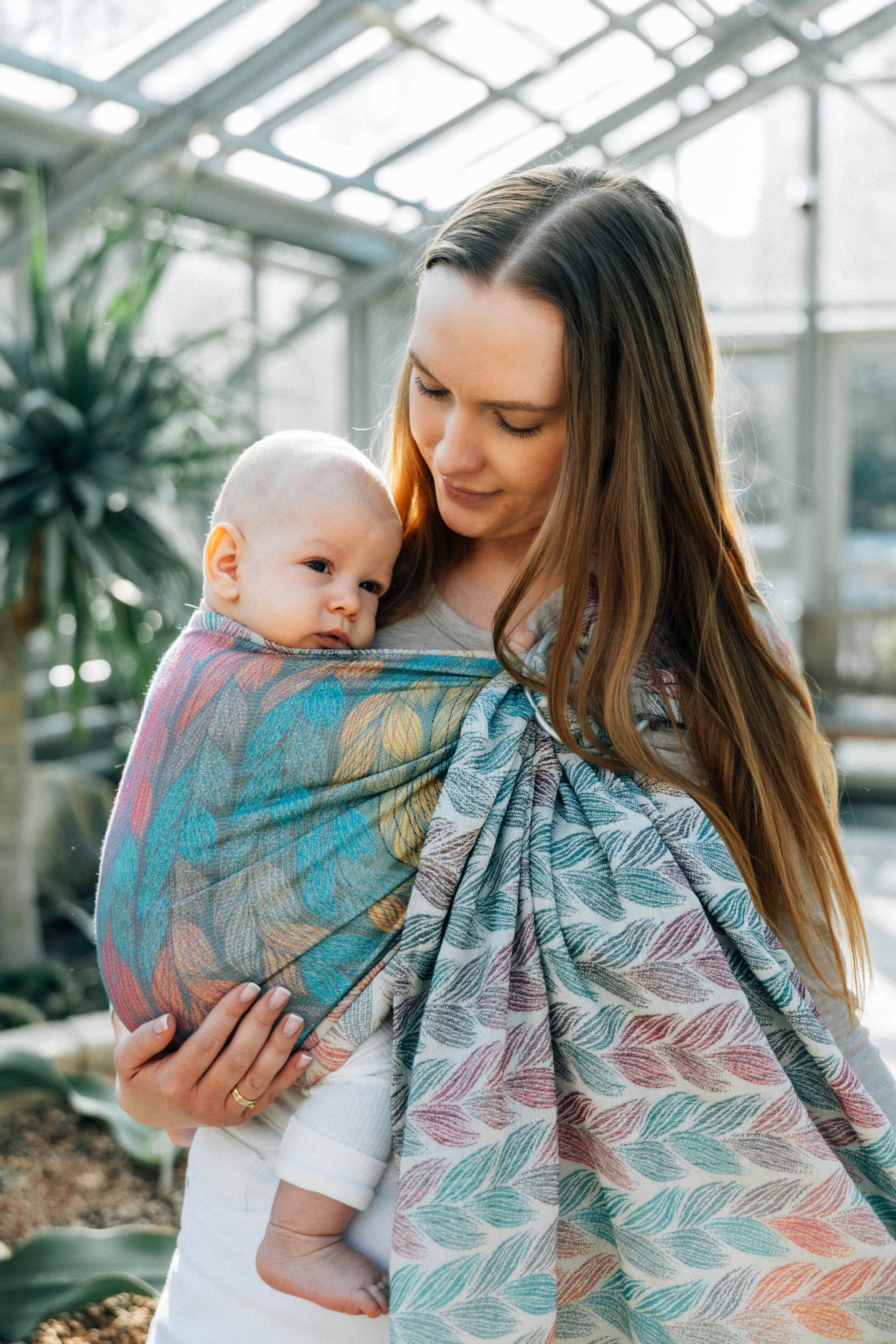 LennyLamb Ring Sling TANGLED - PLAIT 