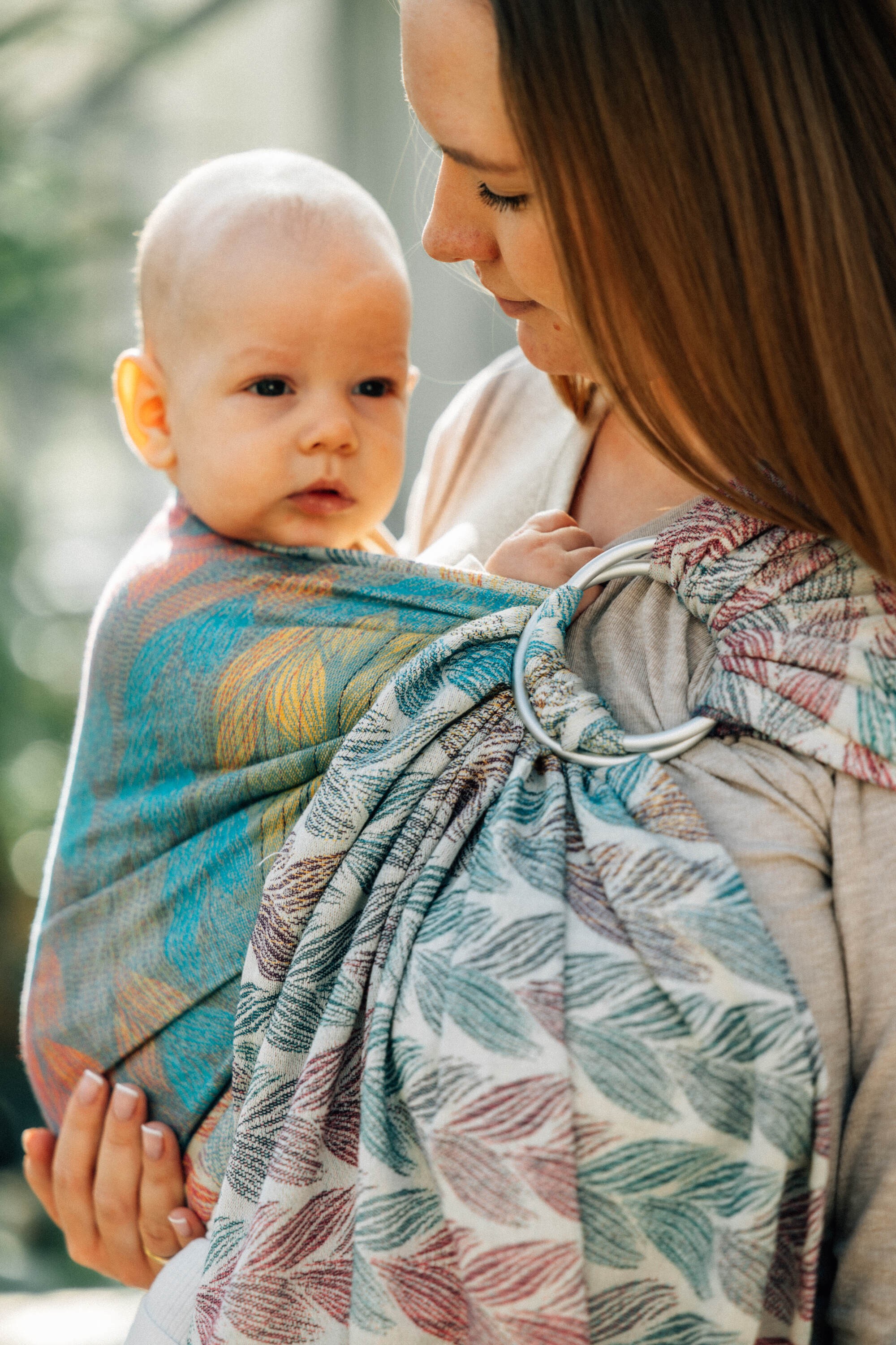 LennyLamb Ring Sling TANGLED - PLAIT 