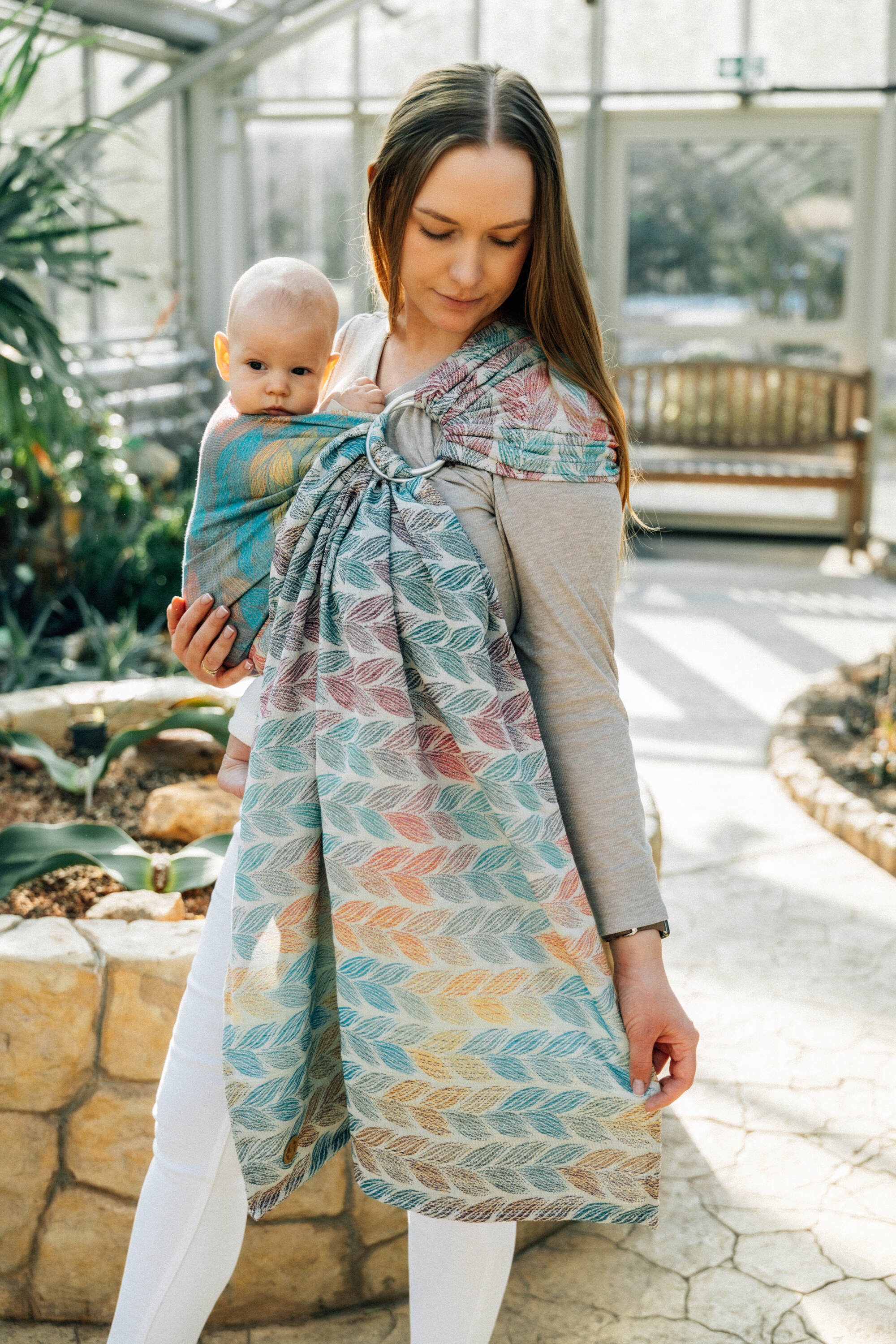 LennyLamb Ring Sling TANGLED - PLAIT 