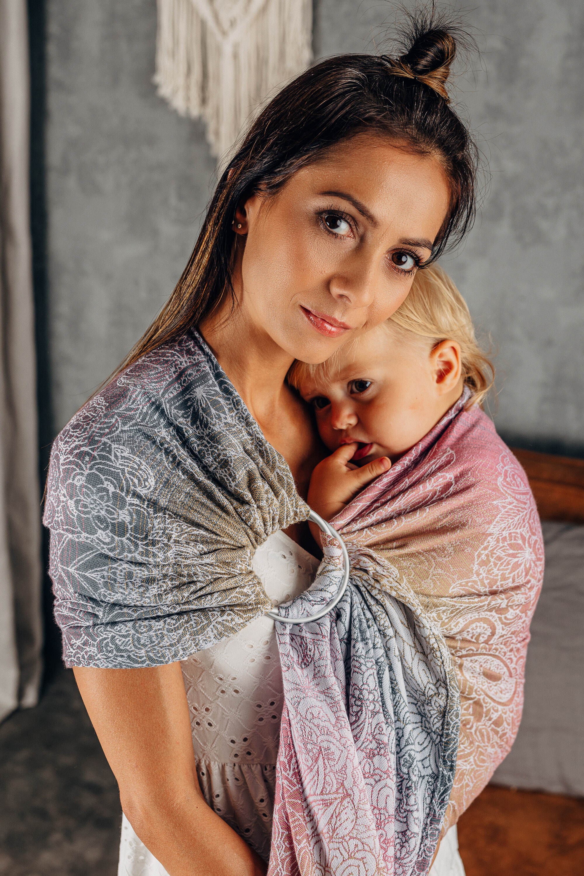 LennyLamb Ring Sling Wild Wine - Vineyard