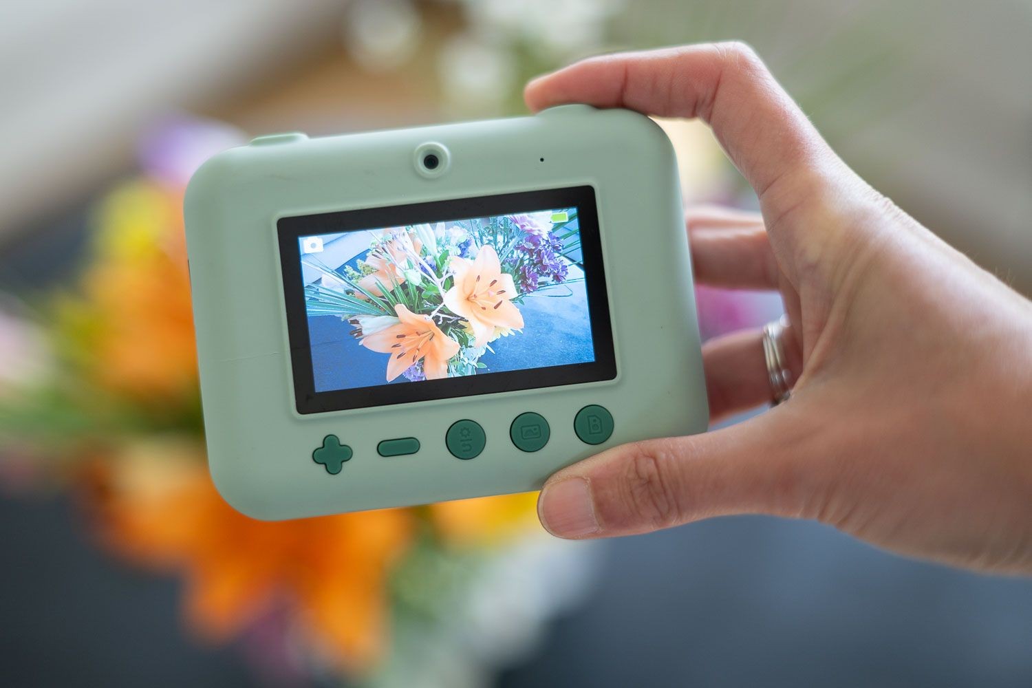 The ZooFamily Zoo Print kids camera and video recorder