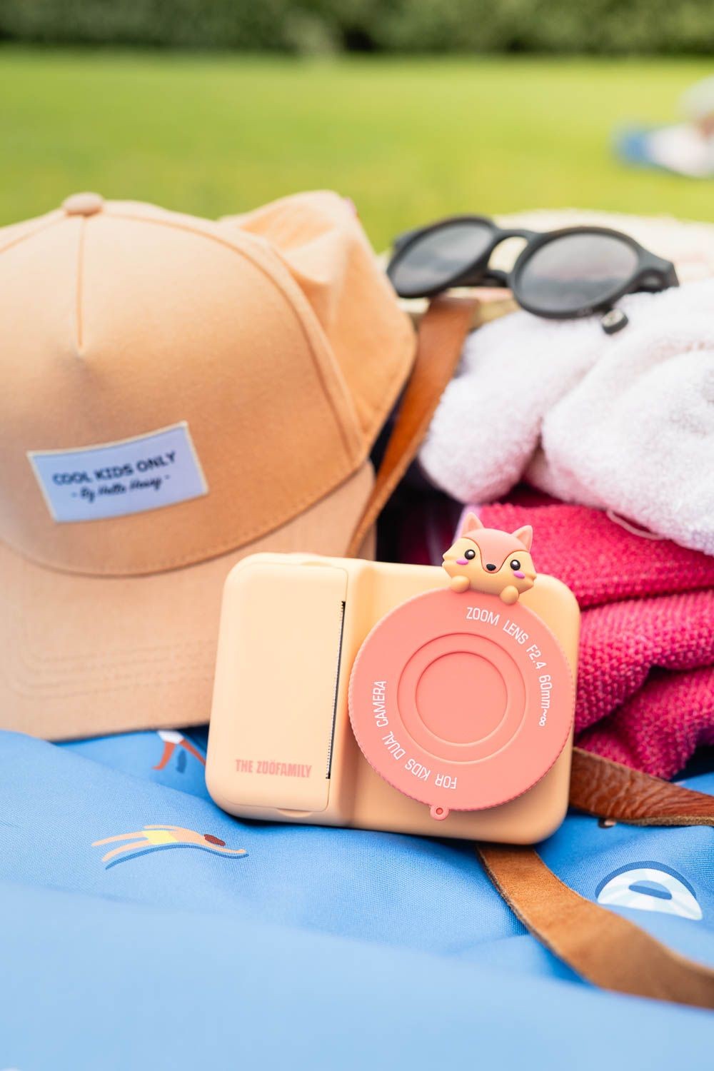 The ZooFamily Zoo Print kids camera and video recorder