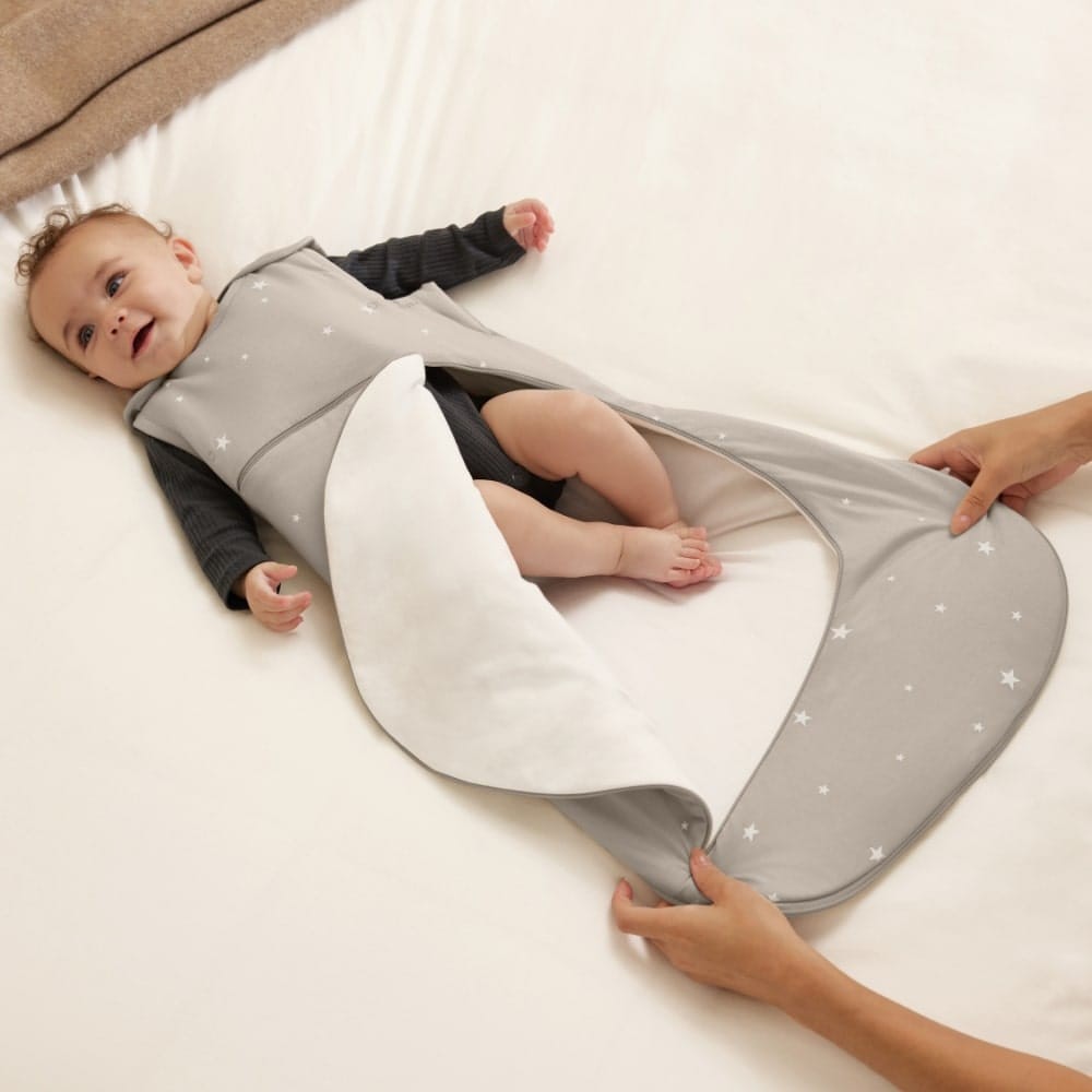 SnuzPouch Sleeping Bag 1.0 TOG – Grey Star
