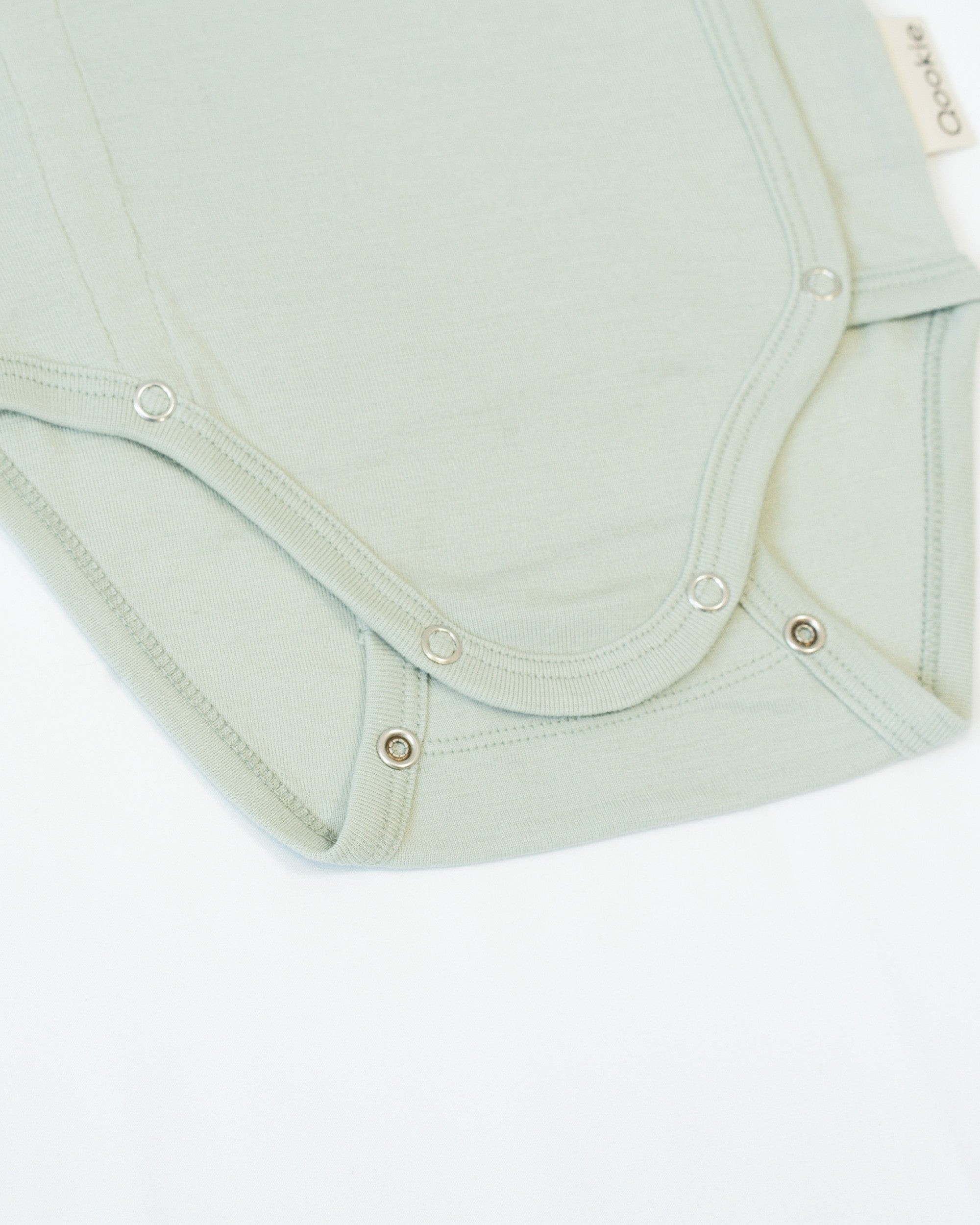 Wool-Silk Long Sleeve Wrap Bodysuit – Salvia