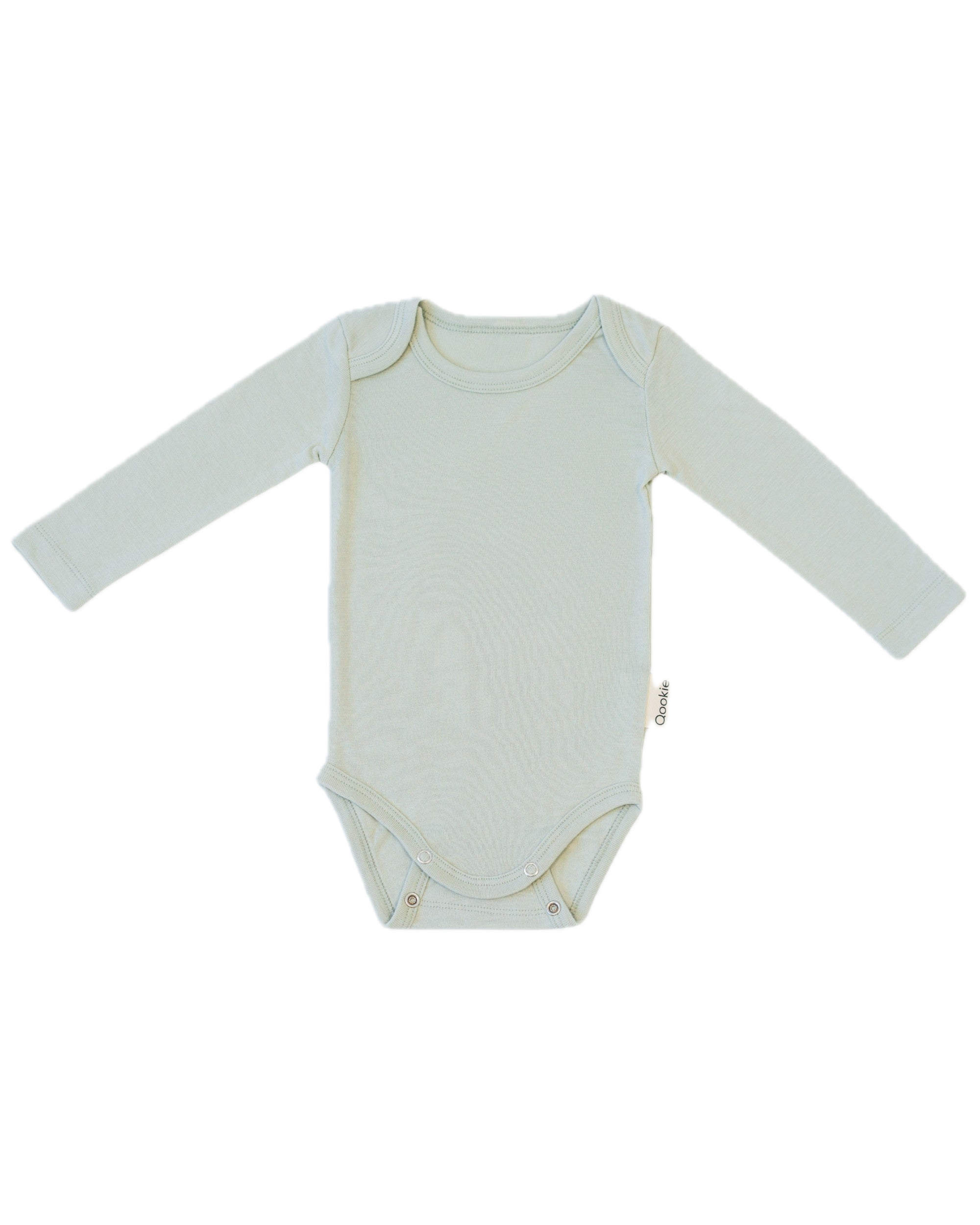 Wool-Silk Long Sleeve Bodysuit – Salvia