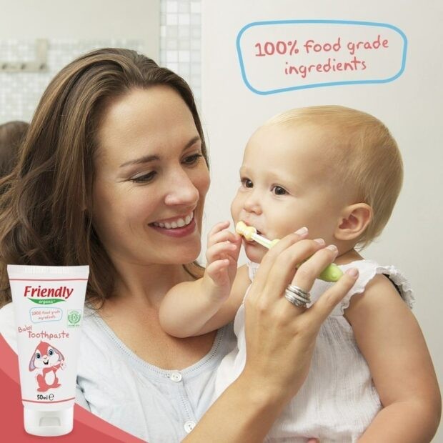 Friendly Organic Baby Toothpaste 50ml