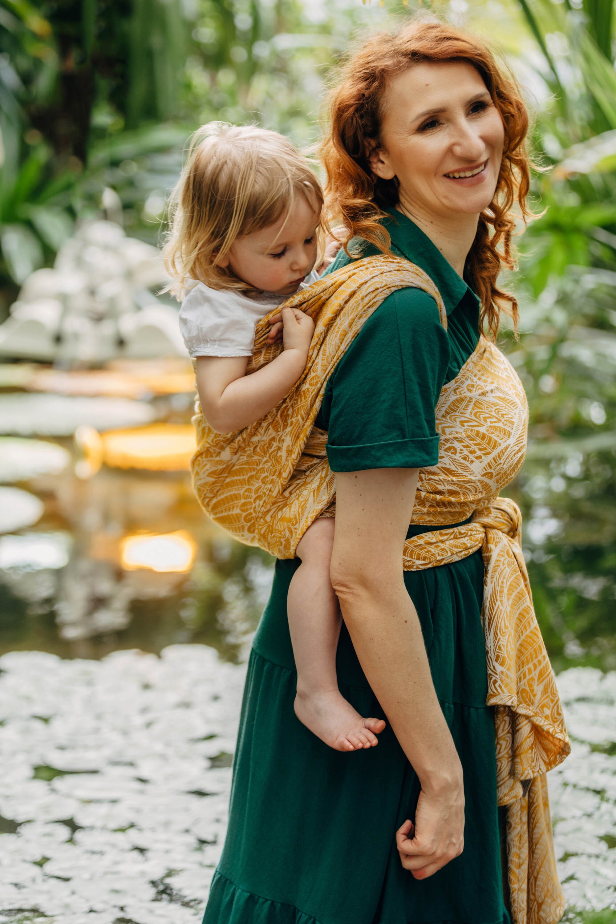  LennyLamb Baby Wrap, Wild Soul - Aurum