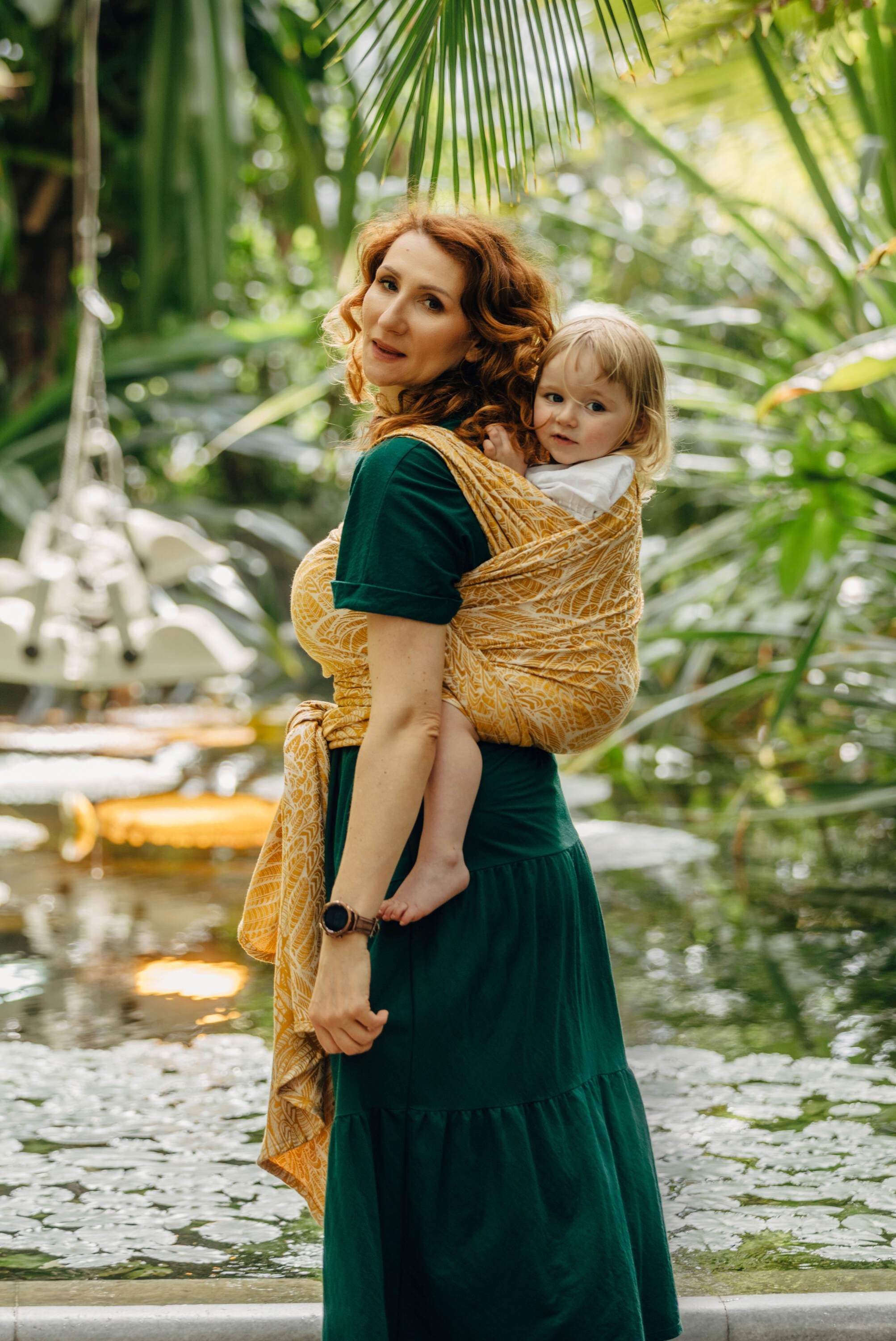  LennyLamb Baby Wrap, Wild Soul - Aurum