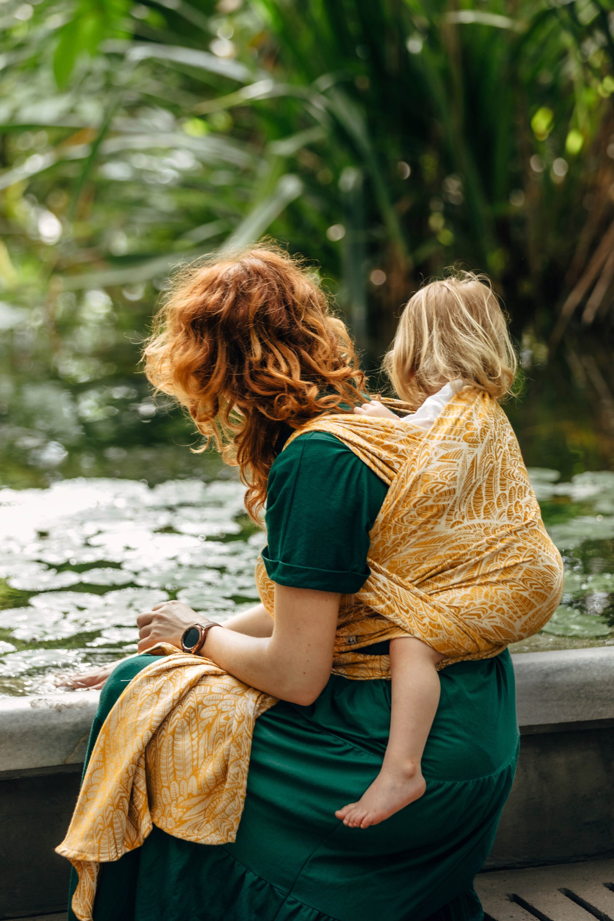  LennyLamb Baby Wrap, Wild Soul - Aurum