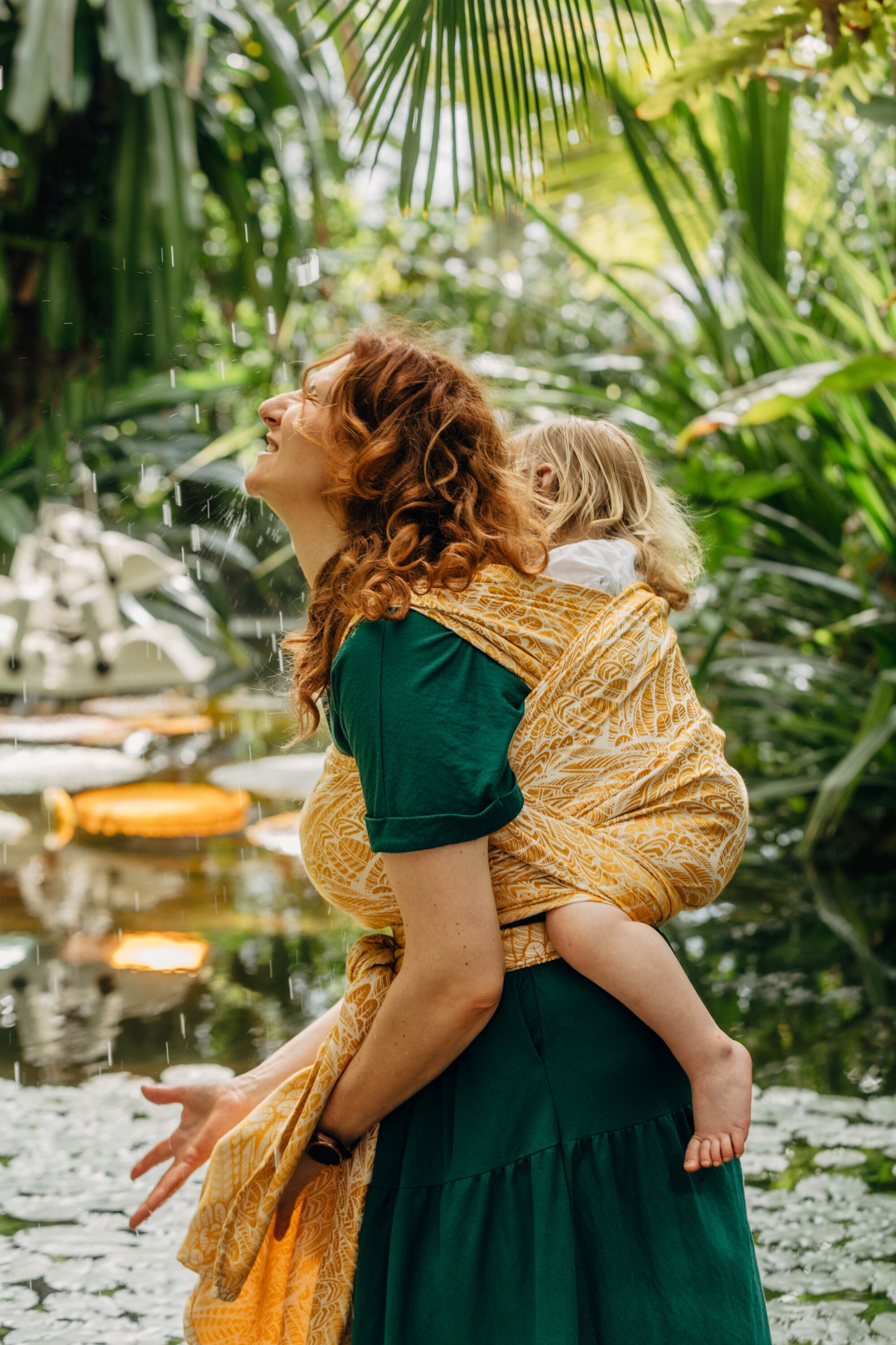  LennyLamb Baby Wrap, Wild Soul - Aurum