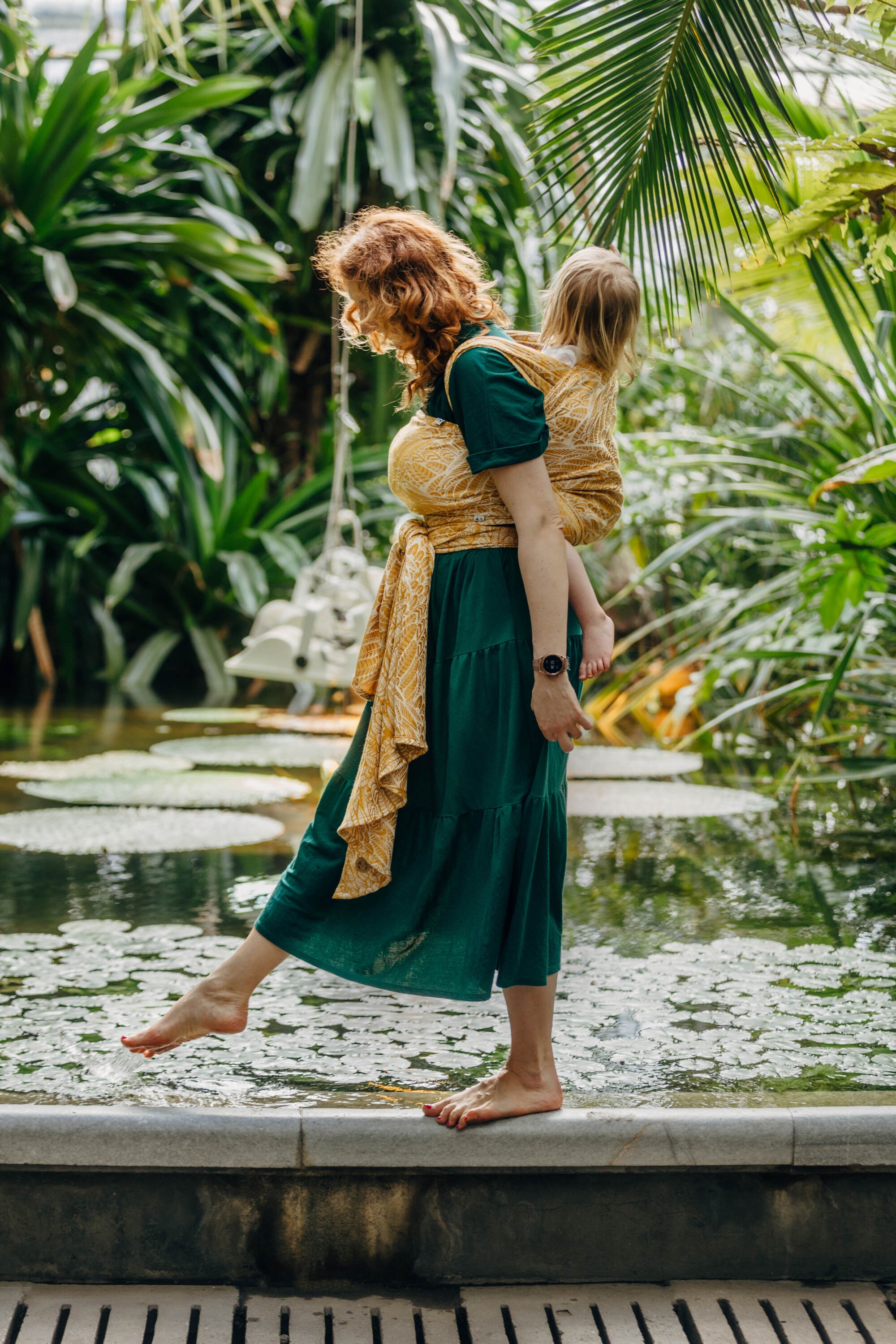  LennyLamb Baby Wrap, Wild Soul - Aurum
