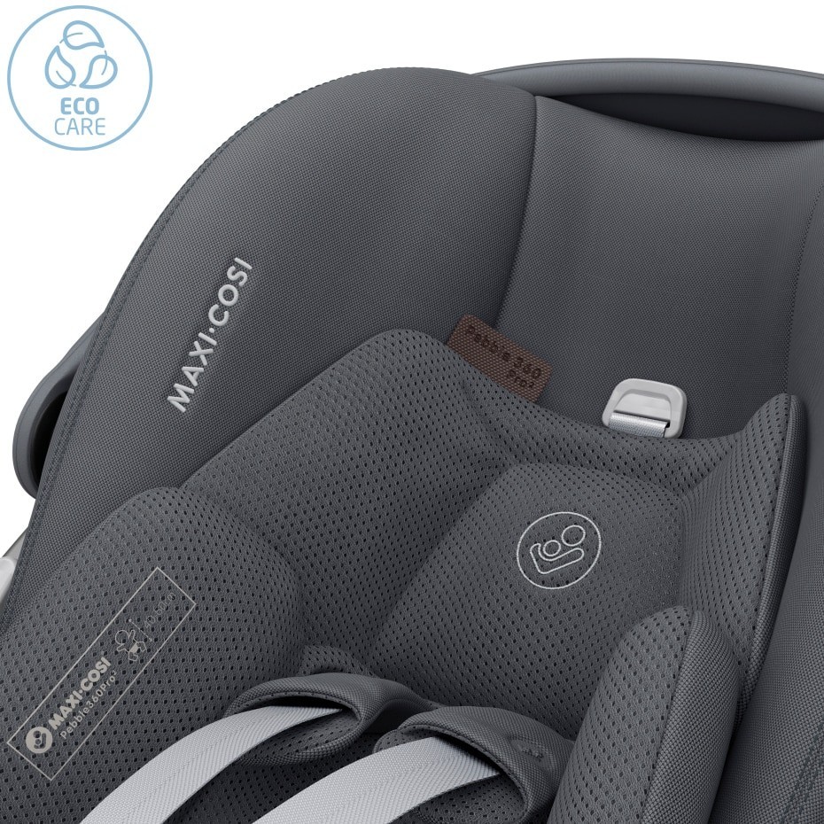 DEMO! Maxi-Cosi Pebble 360 Pro 2 carseat Twillic Graphite