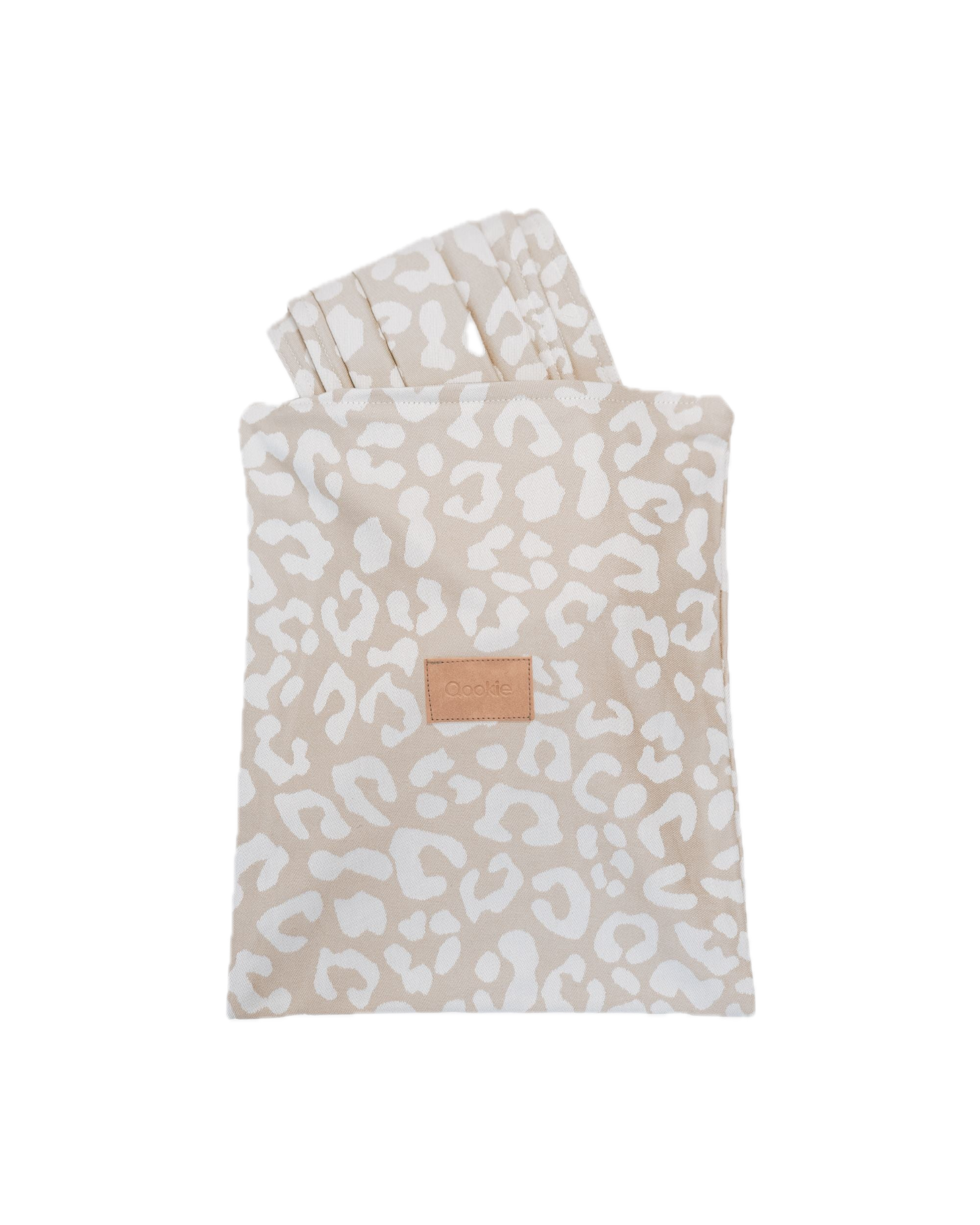 Qookie Essentials Bag - Leo Beige