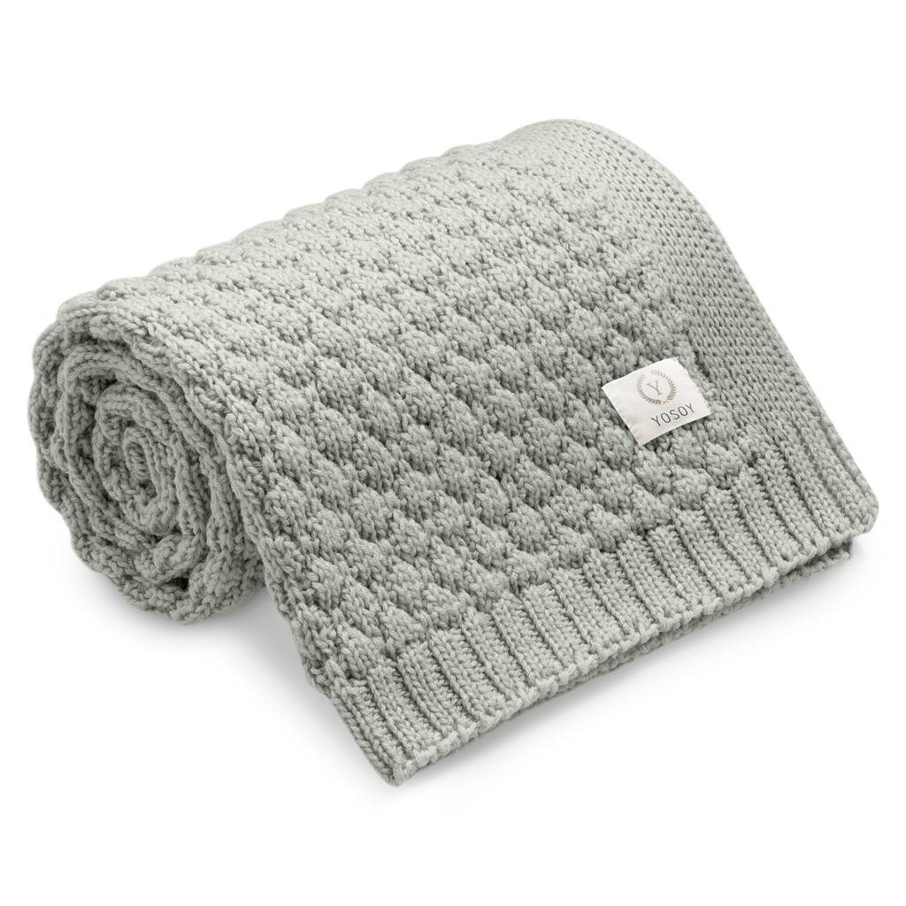 100% merino wool blanket BUBBLES, 90x80cm