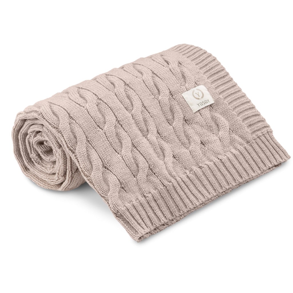 100% merino wool WARKOCZ blanket, 100x80cm