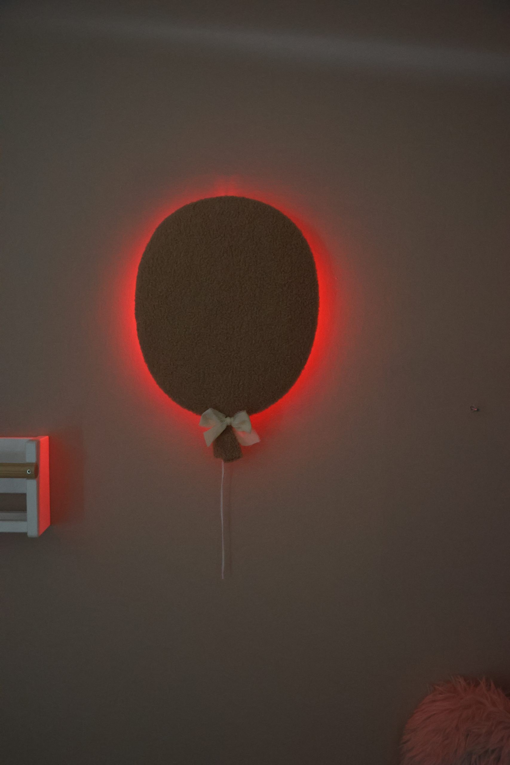 Little Loua seinavalgusti Balloon Brown
