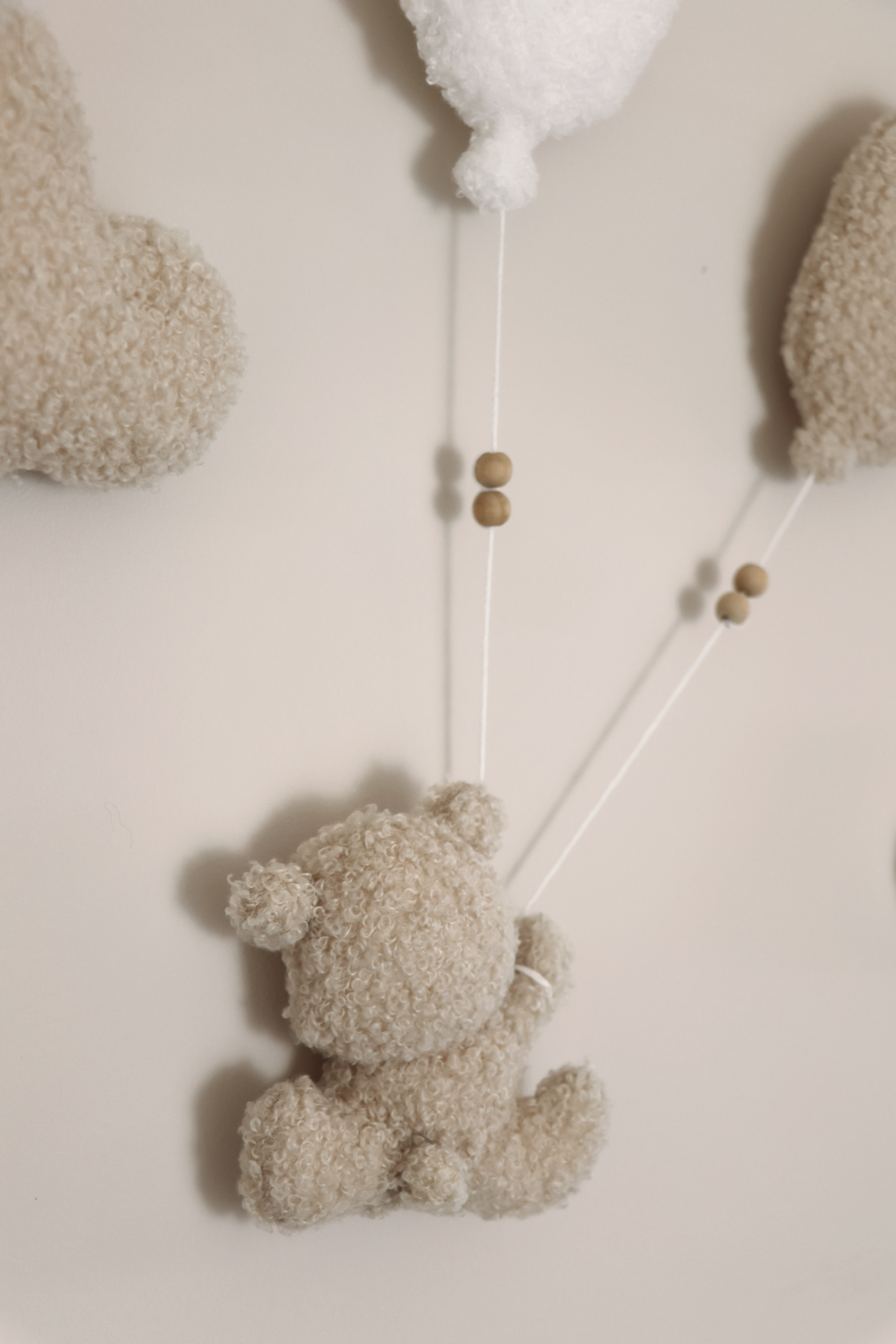 Little Loua väike 6-osaline seinakaunistus Teddy