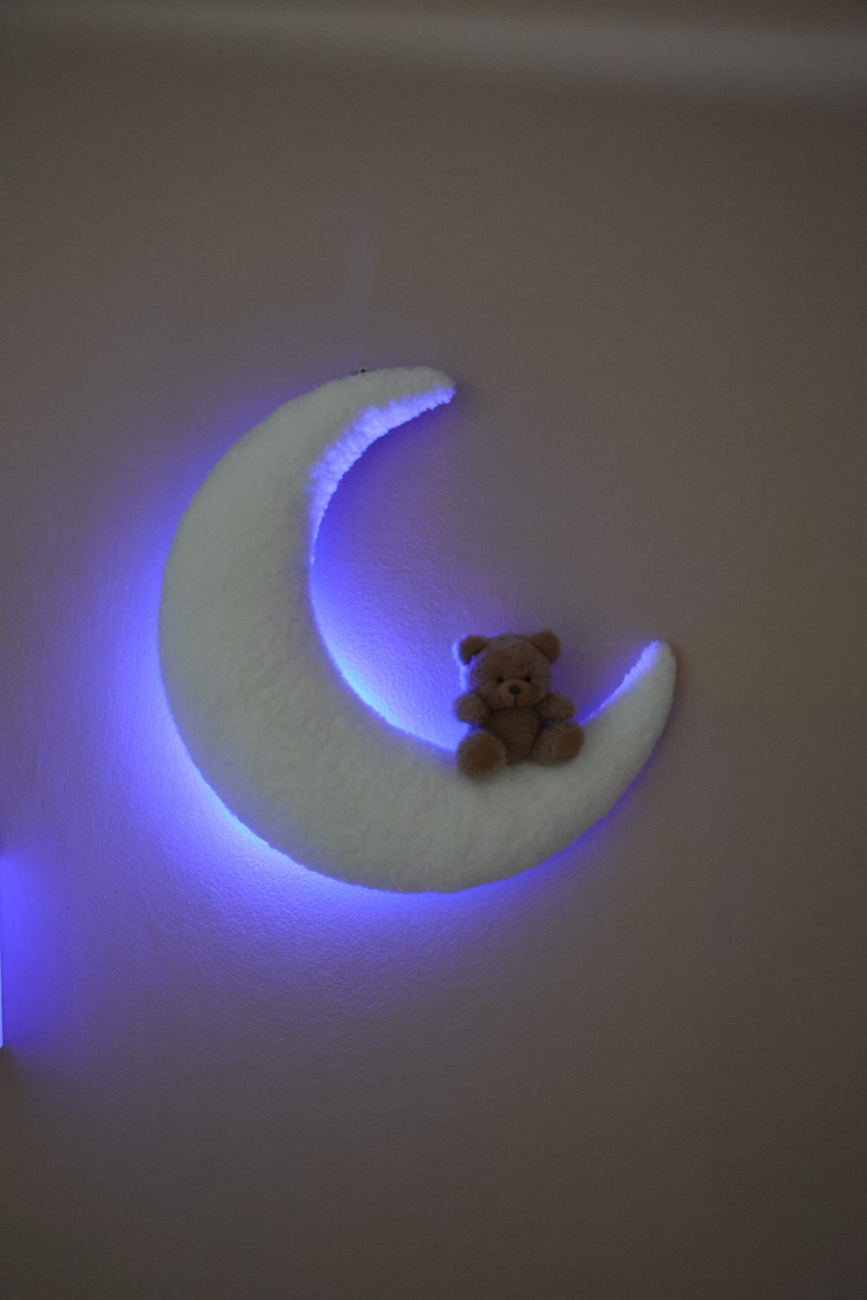 Little Loua seinavalgusti Moon & Teddy