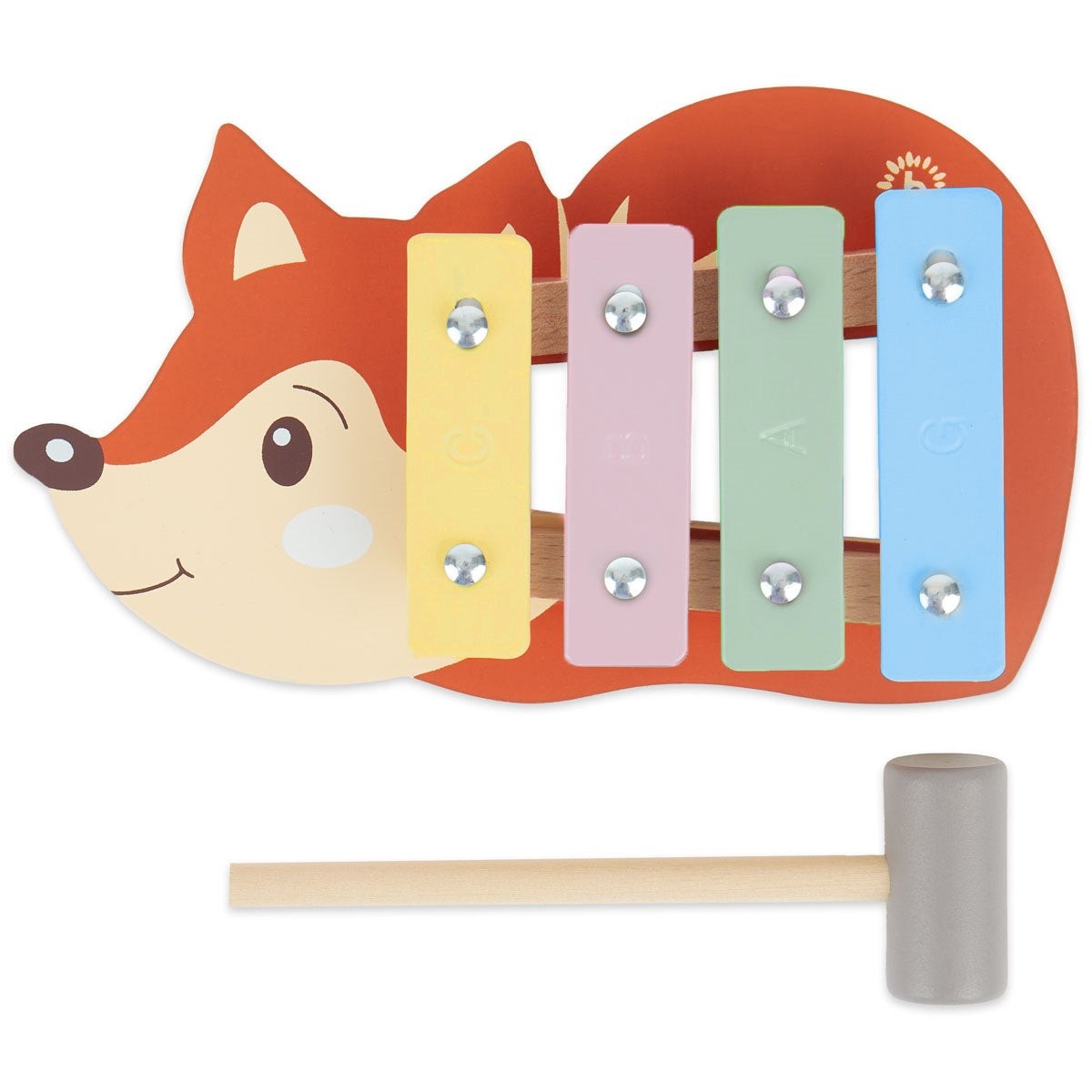 Bieco wooden xylophone fox